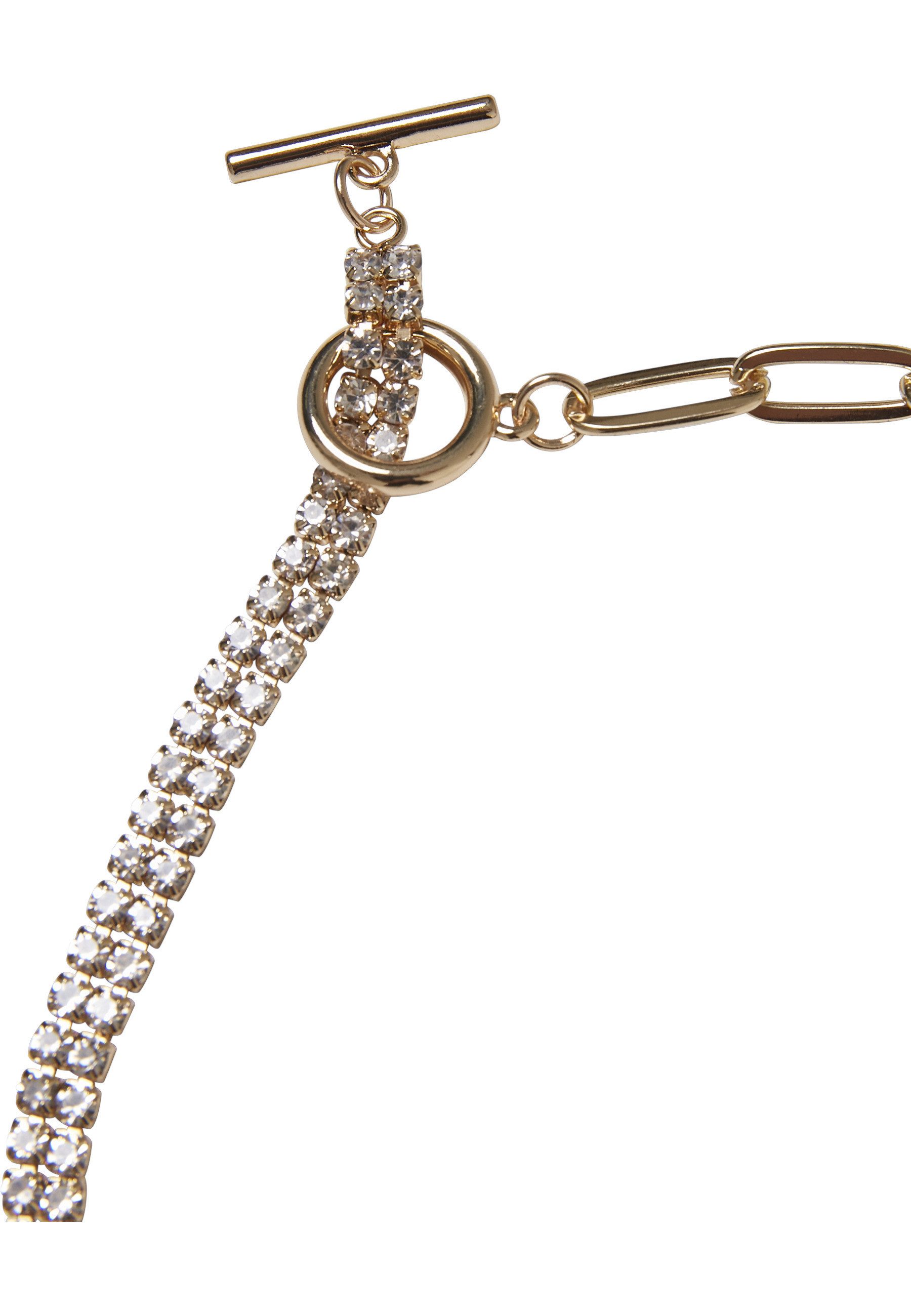 URBAN CLASSICS Edelstahlkette Urban Classics Unisex Venus Various Flashy Chain Necklace – Bild 3 von 4