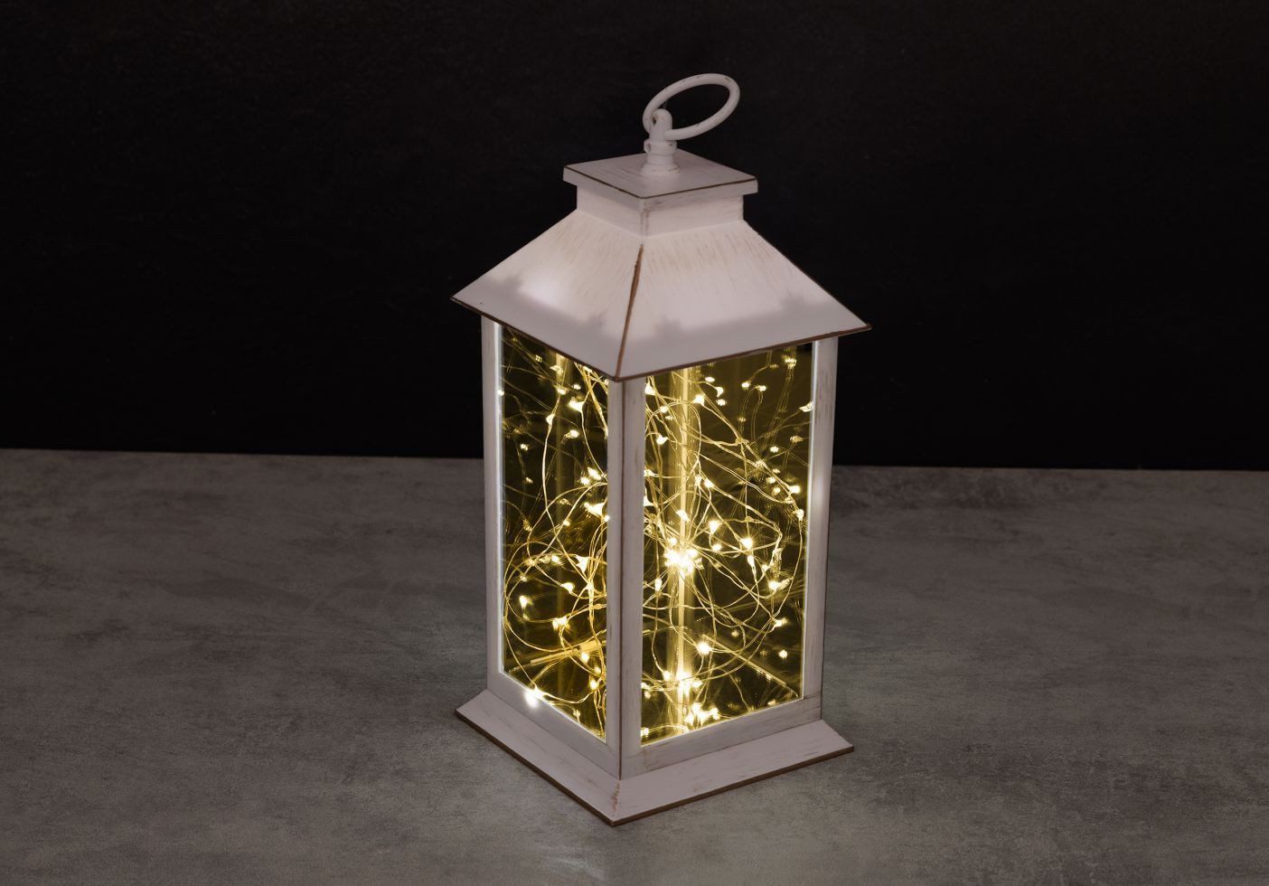 Trend Line LED Laterne TrendLine LED Laterne weiß 34 x 14 cm