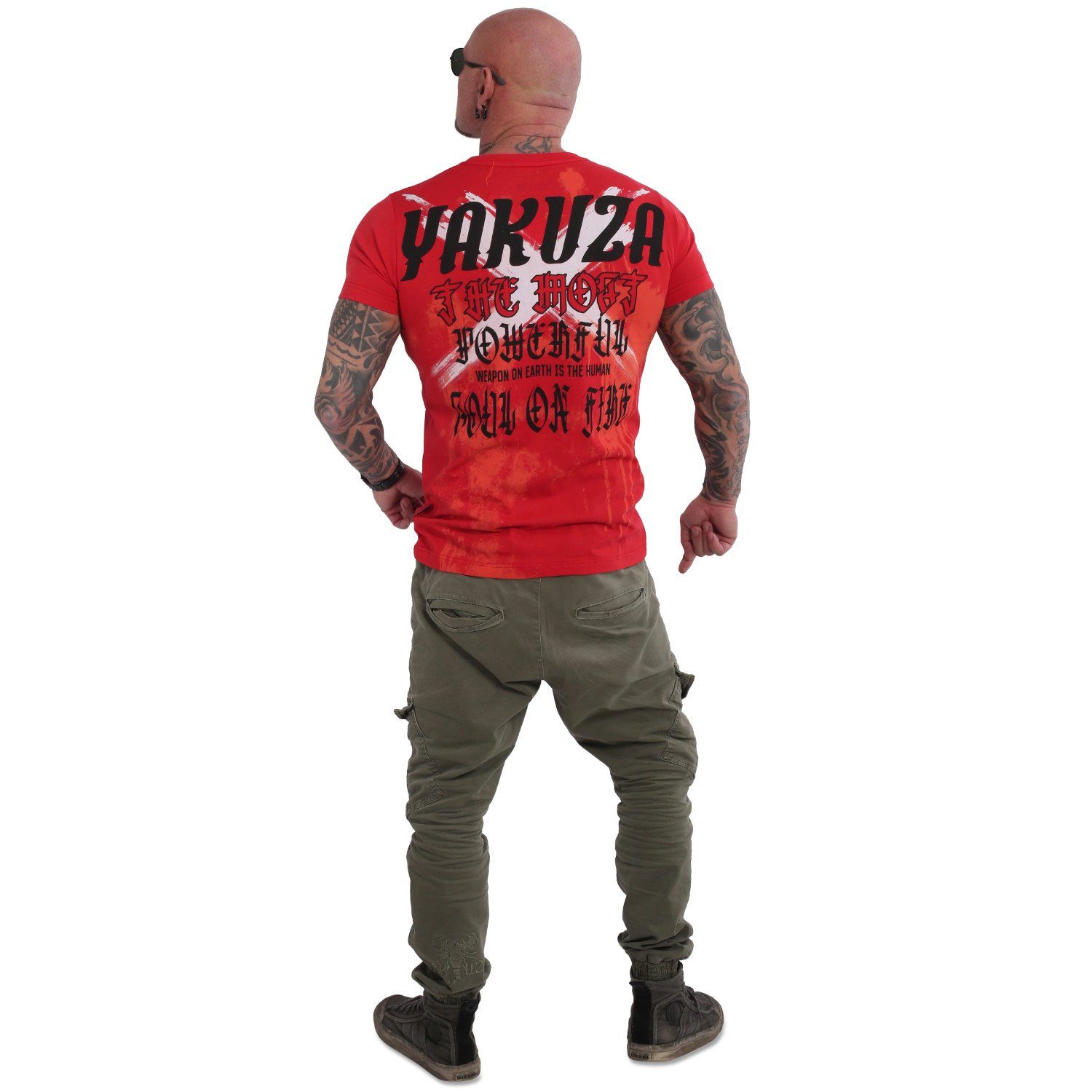 YAKUZA rush Fire Soul T-Shirt adrenaline On