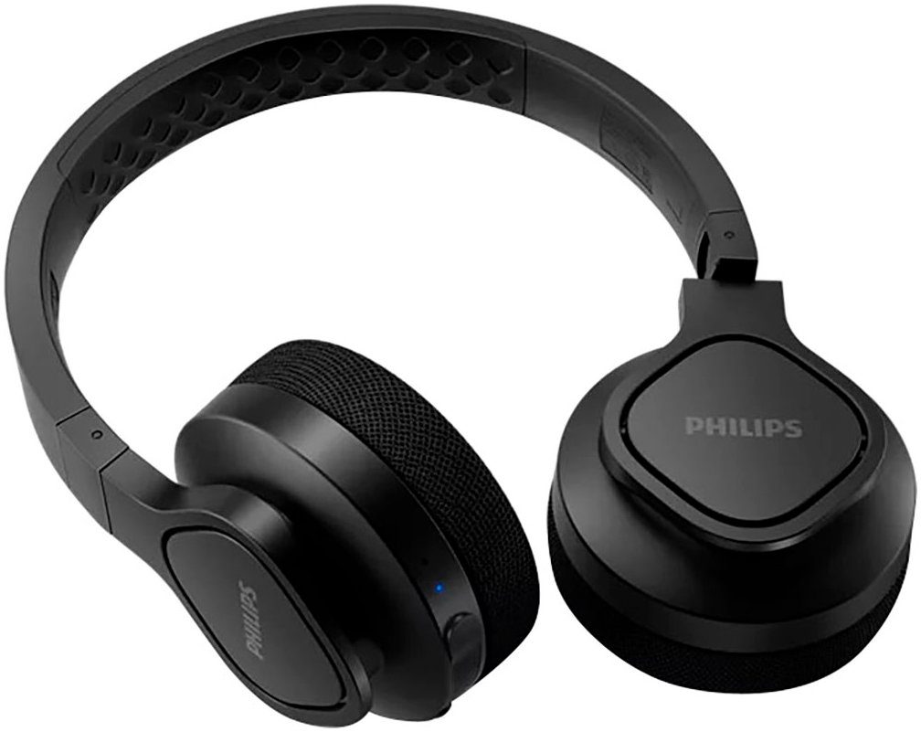 Philips TAA4216BK Sport-Kopfhörer (Freisprechfunktion, Rauschunterdrückung, Sprachsteuerung, integrierte Steuerung für Anrufe und Musik, Bluetooth)
