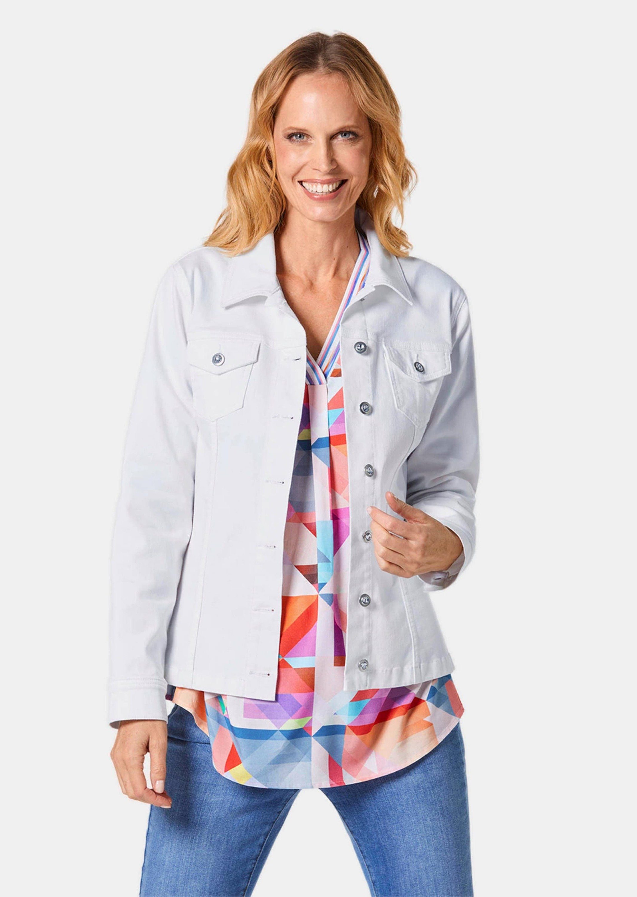 GOLDNER Outdoorjacke Kurzgröße: Zeitlose Jeansjacke mit günstig online kaufen