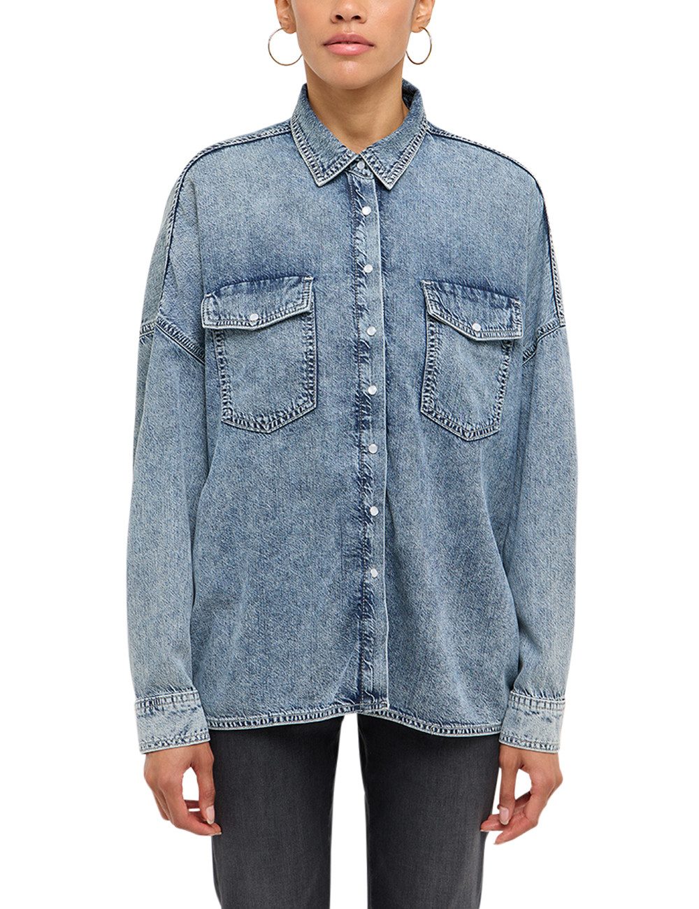 MUSTANG Langarmbluse Damen Style Ruby