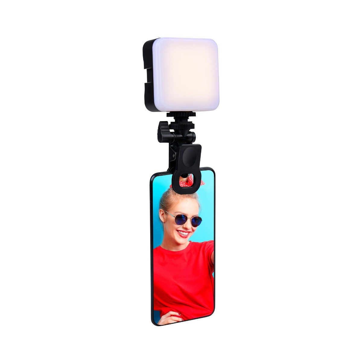 Grundig Ringlicht Grundig Clip‑on Selfie Lampe – USB‑C Stromversorgung