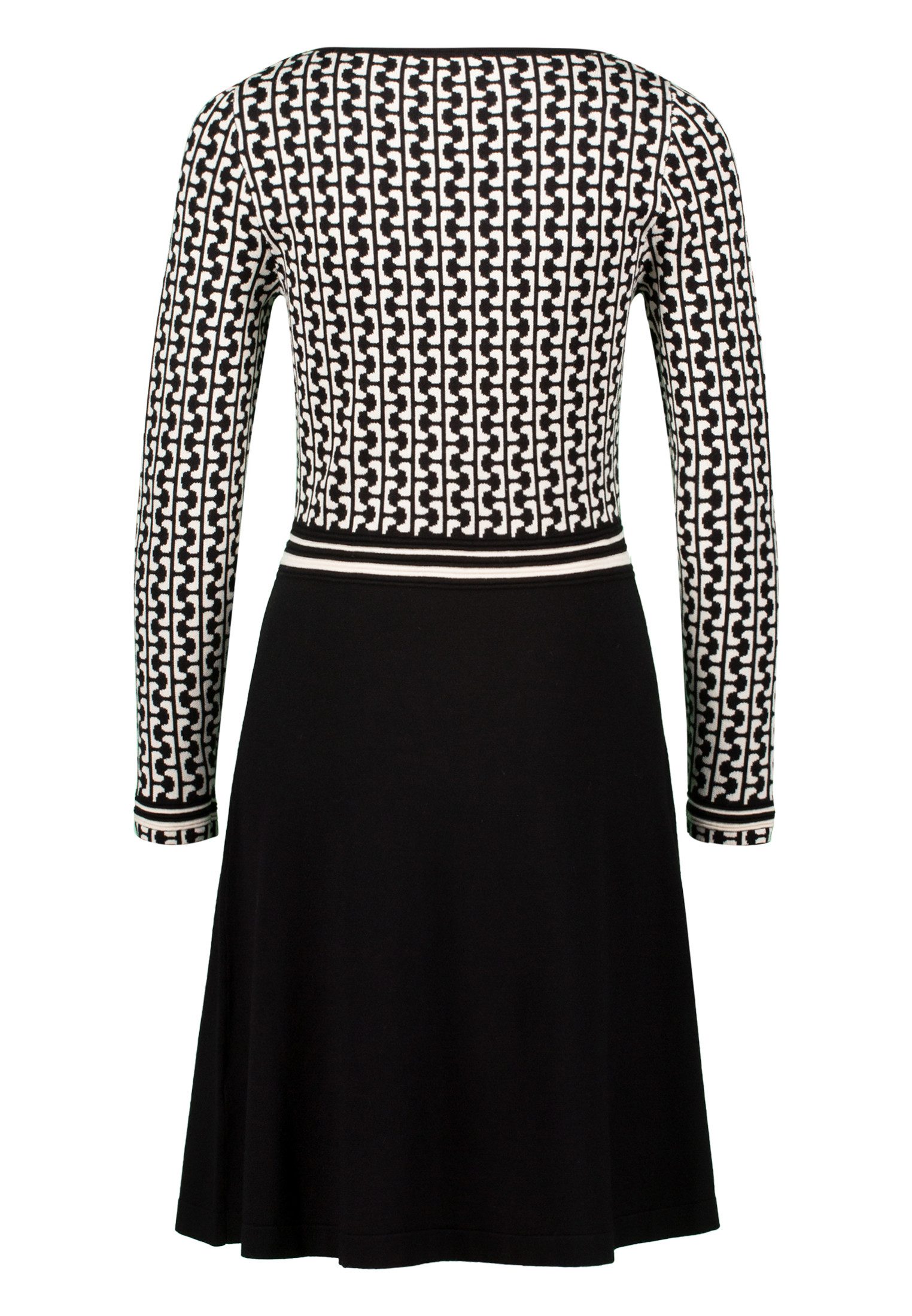 Zero Strickkleid Damen grafisches Muster Plain/ohne Details