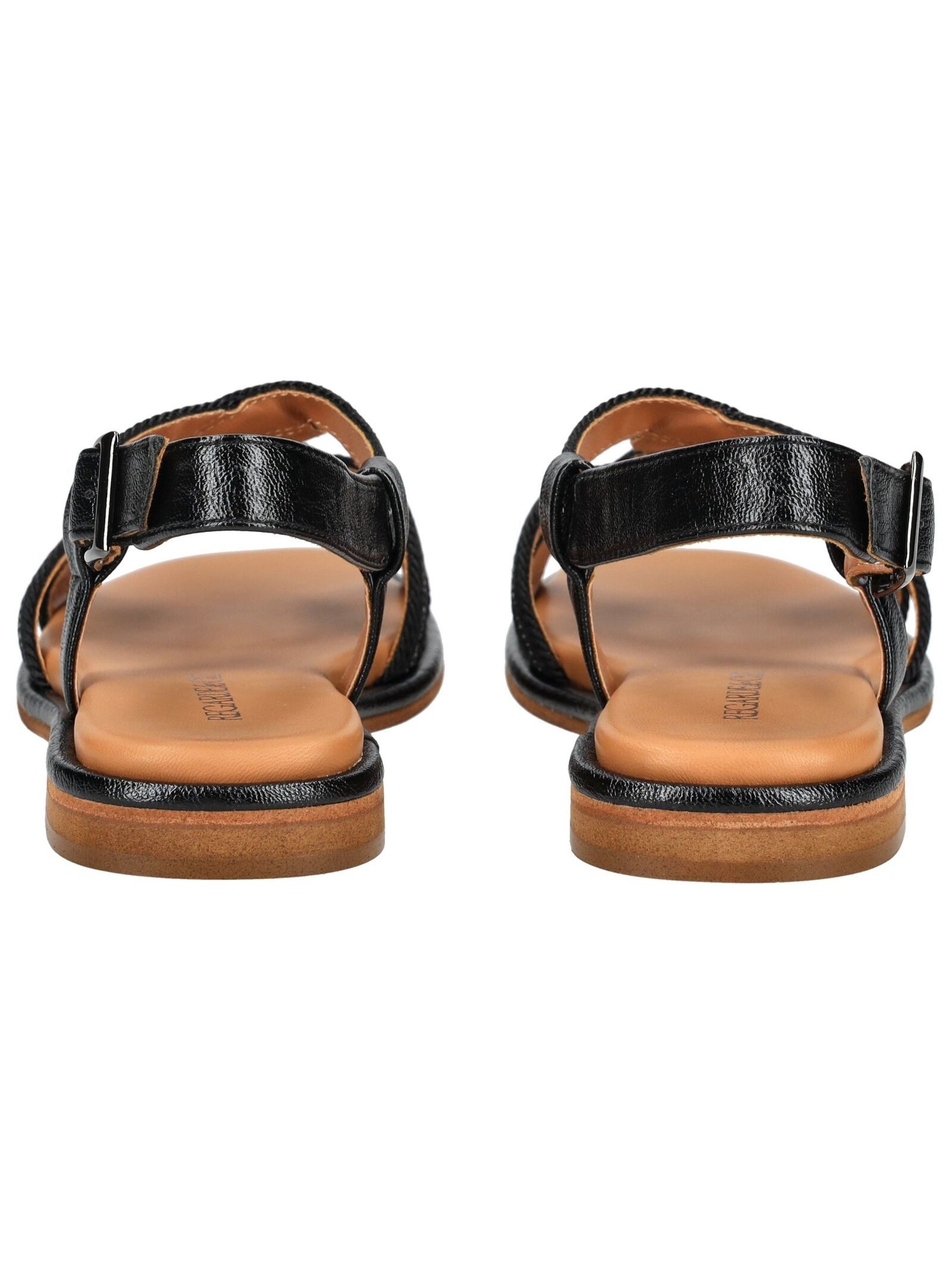 Regarde Le Ciel Regarde Le Ciel Sandalen Leder/Textil Riemchensandale