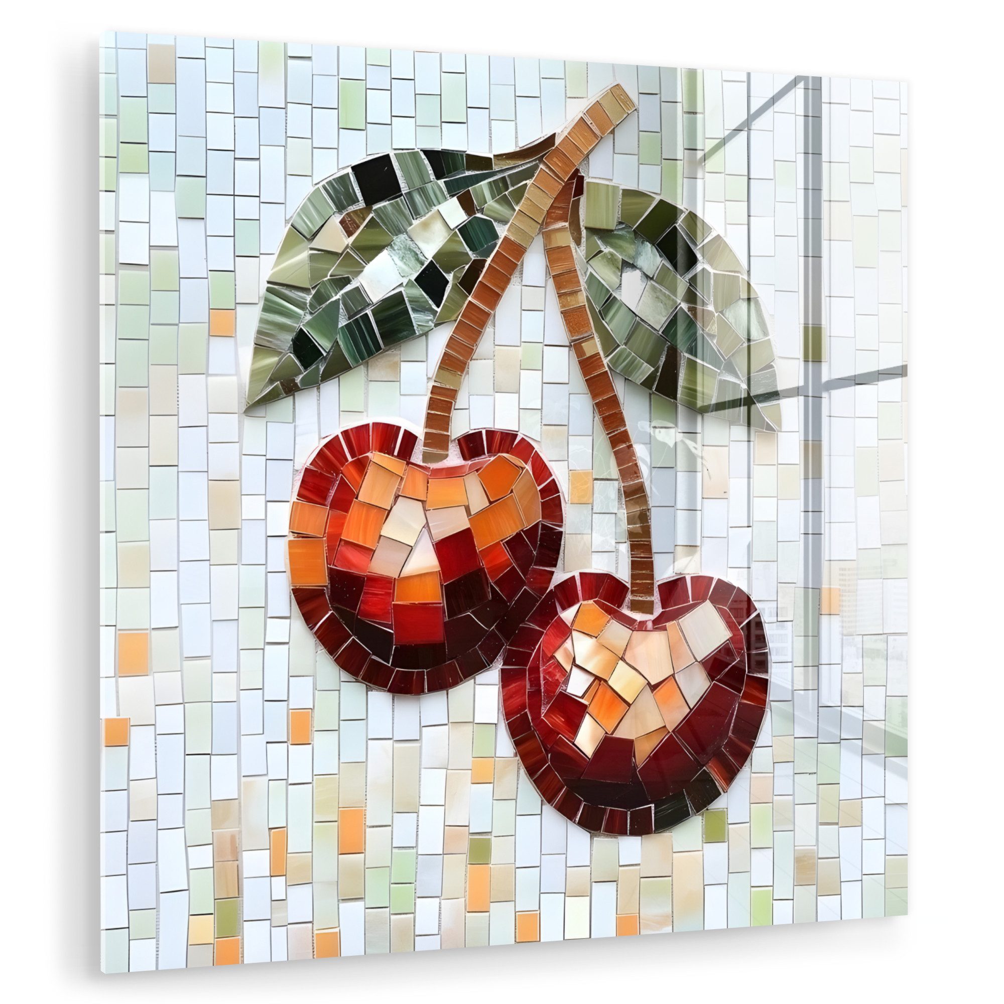 MuchoWow Acrylglasbild Kirsche - Rot - günstig online kaufen