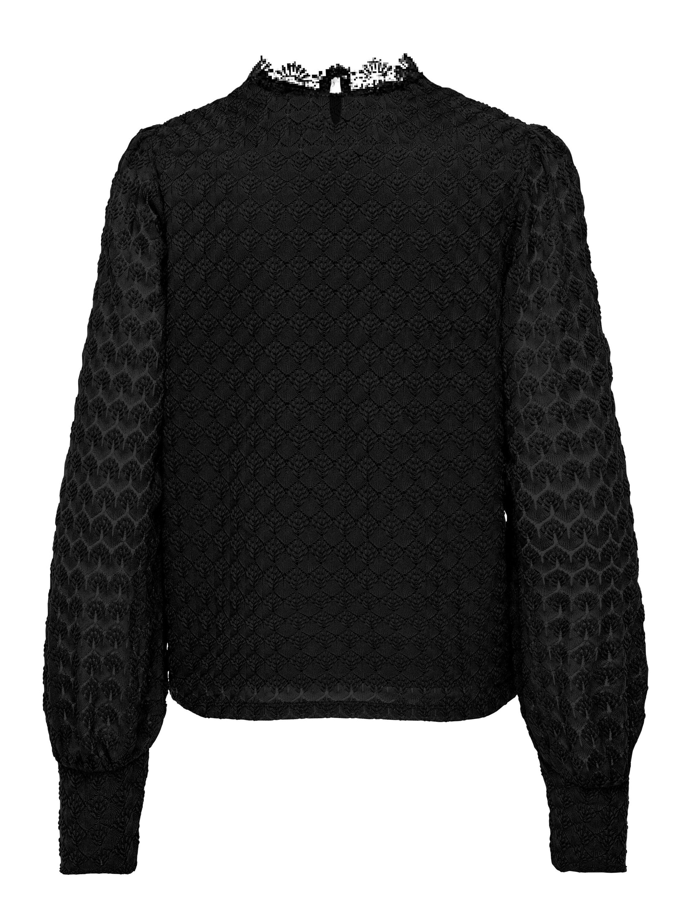 ONLY Langarmbluse ONLNICE (1-tlg) Drapiert/gerafft