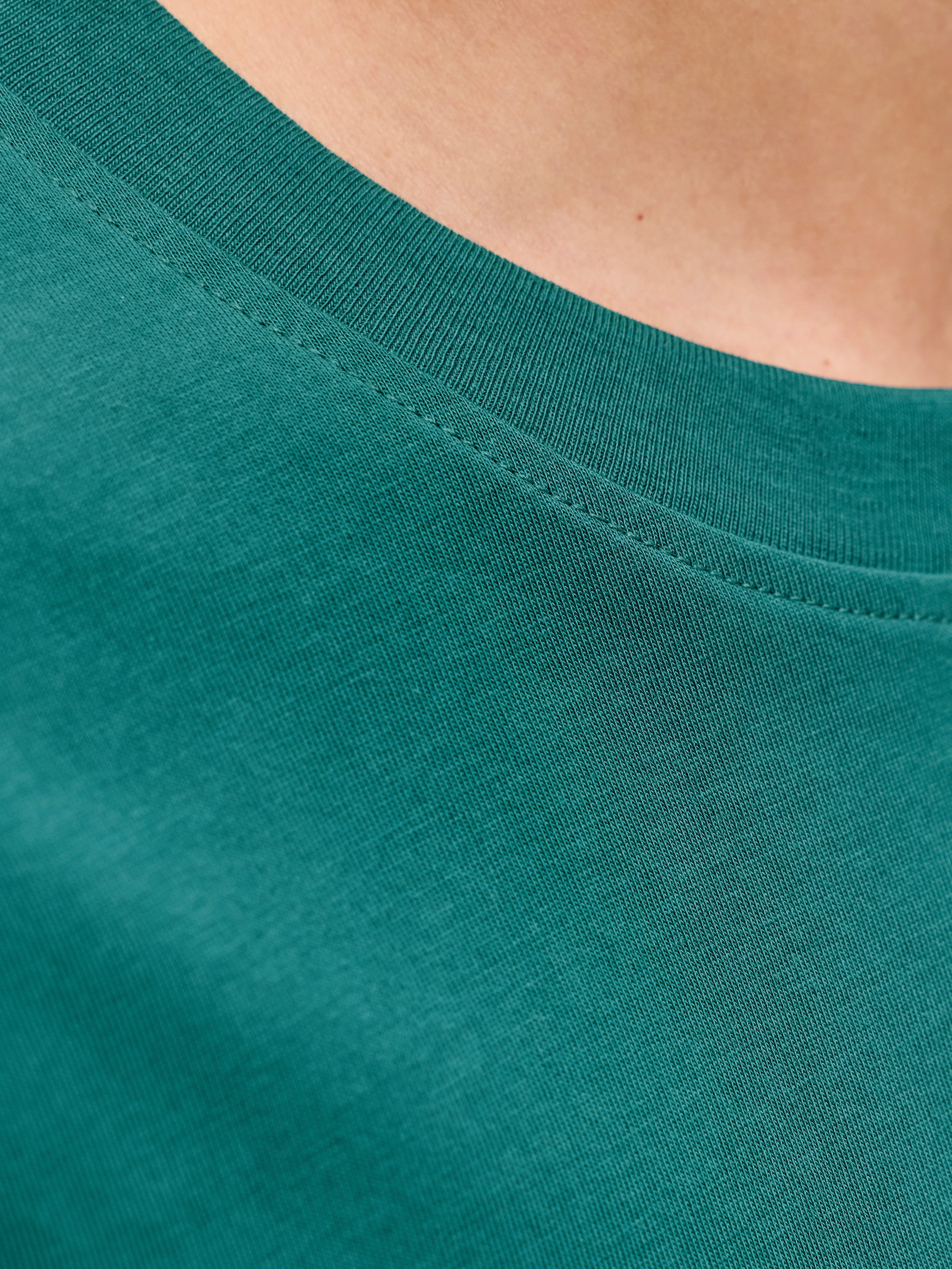 Jack & Jones Rundhalsshirt JJESTAR mit Pigmentprint und Baumwollgefühl Baumwolle, relaxed fit – Bild 3 von 5