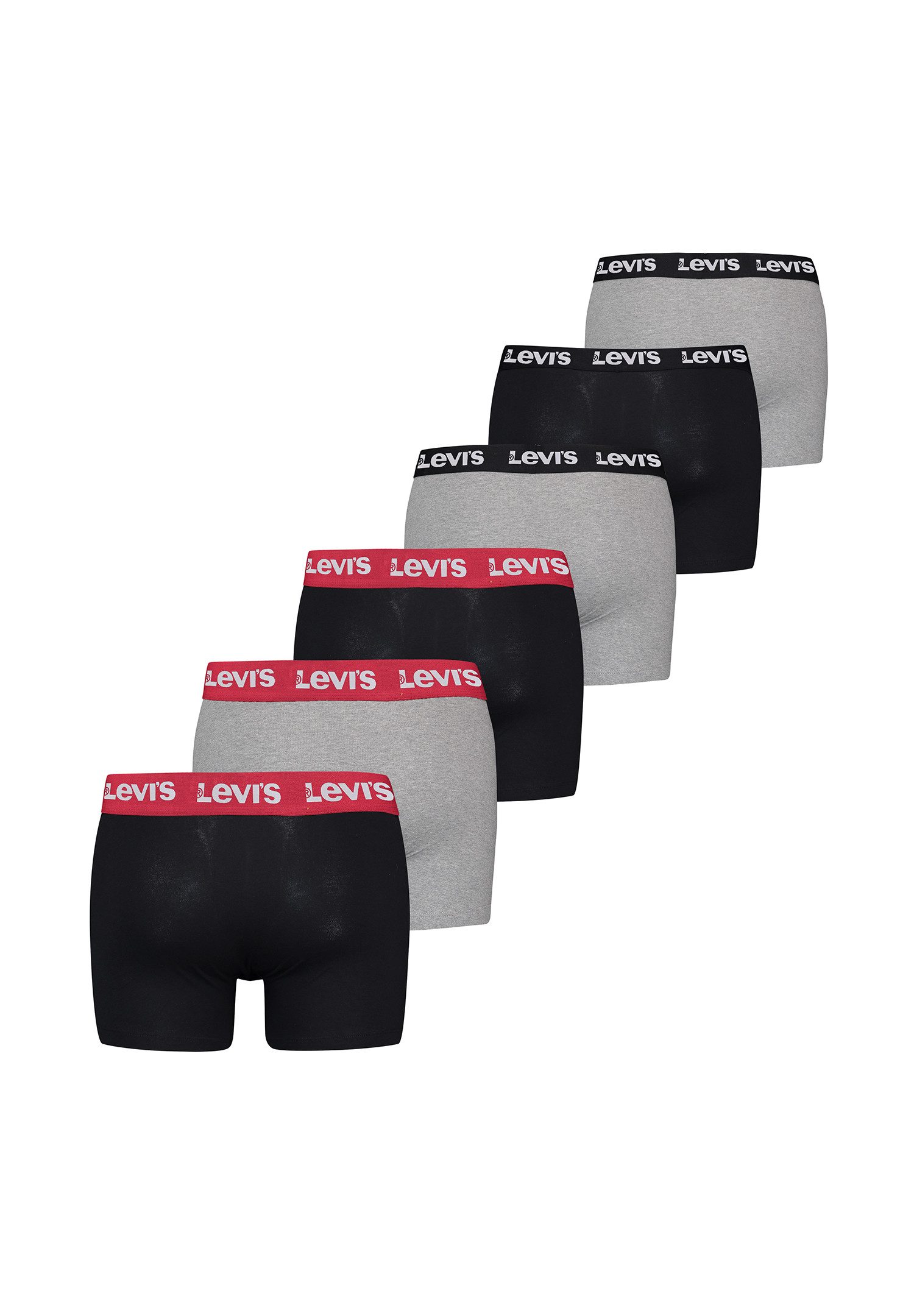 Levi's® Boxershorts LEVIS Men Repeat Logo Box 6P (Spar-Pack, 6-St., 6er-Pac günstig online kaufen