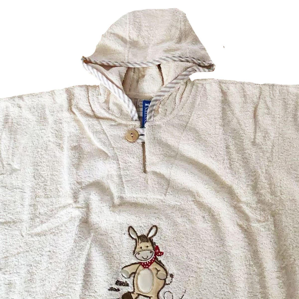 Morgenstern Badetücher Morgenstern Kinder Badeponcho aus 100 % Baumwolle Scharf