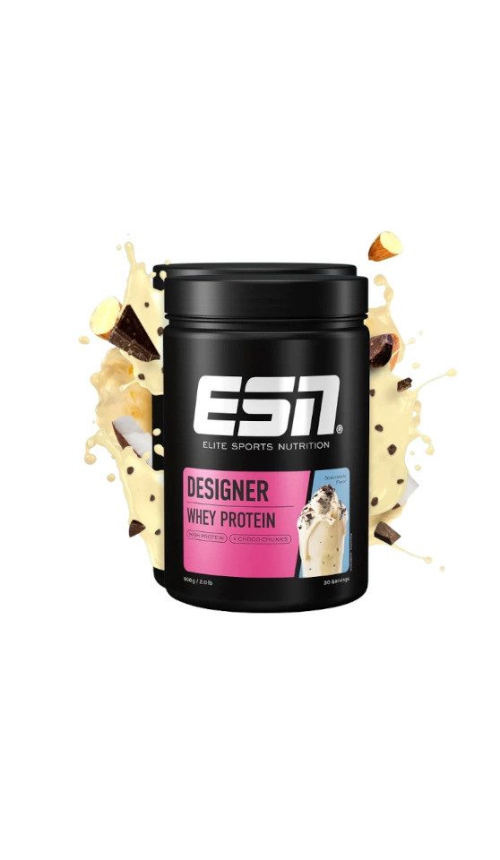 ESN Designer Whey 908g Dose - Stracciatella Pulver, 0.908 g, Pulver