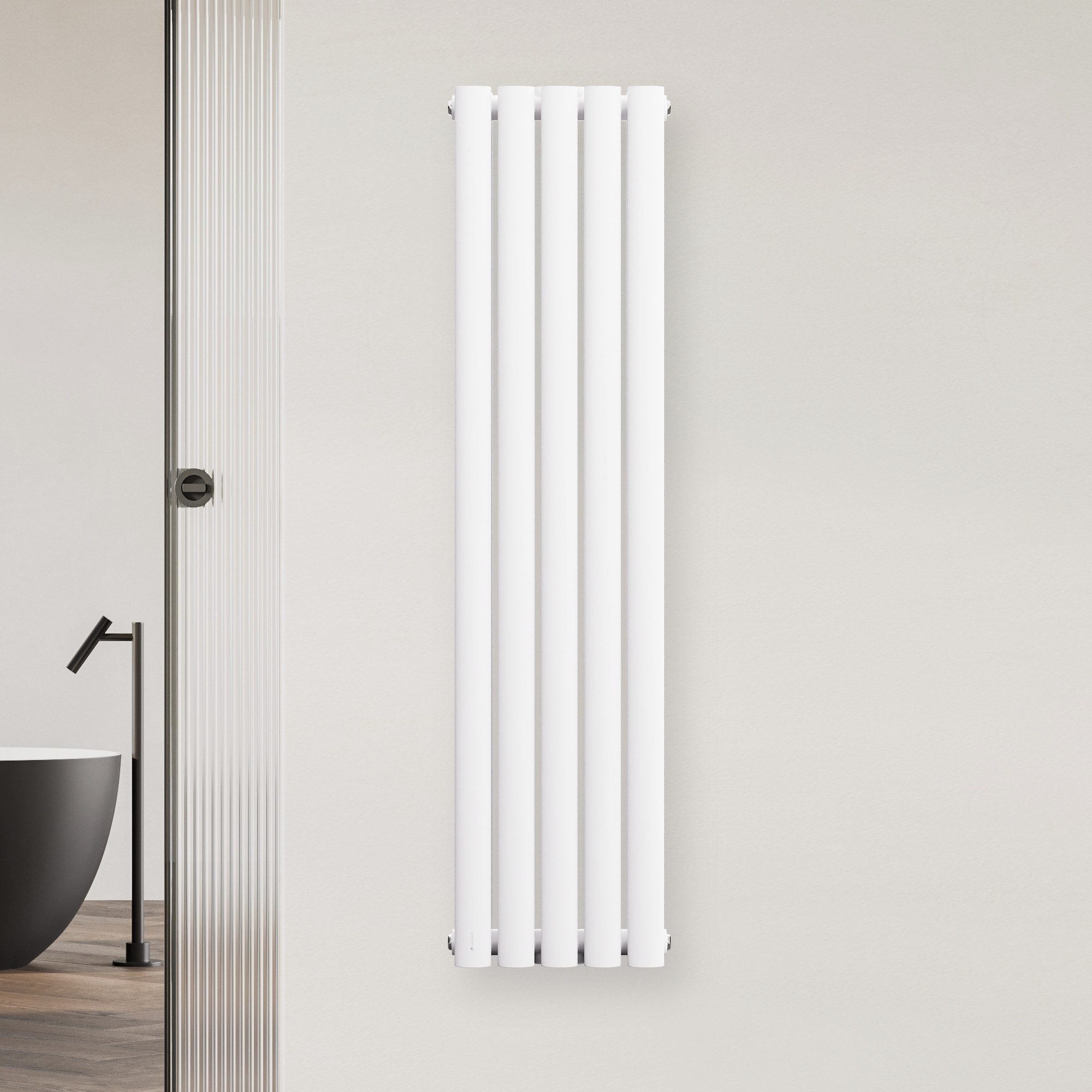 blumfeldt Heizkörper Tallheo, Heizkörper Badzimmer Warmwasser Wandmontage Indoor Heater