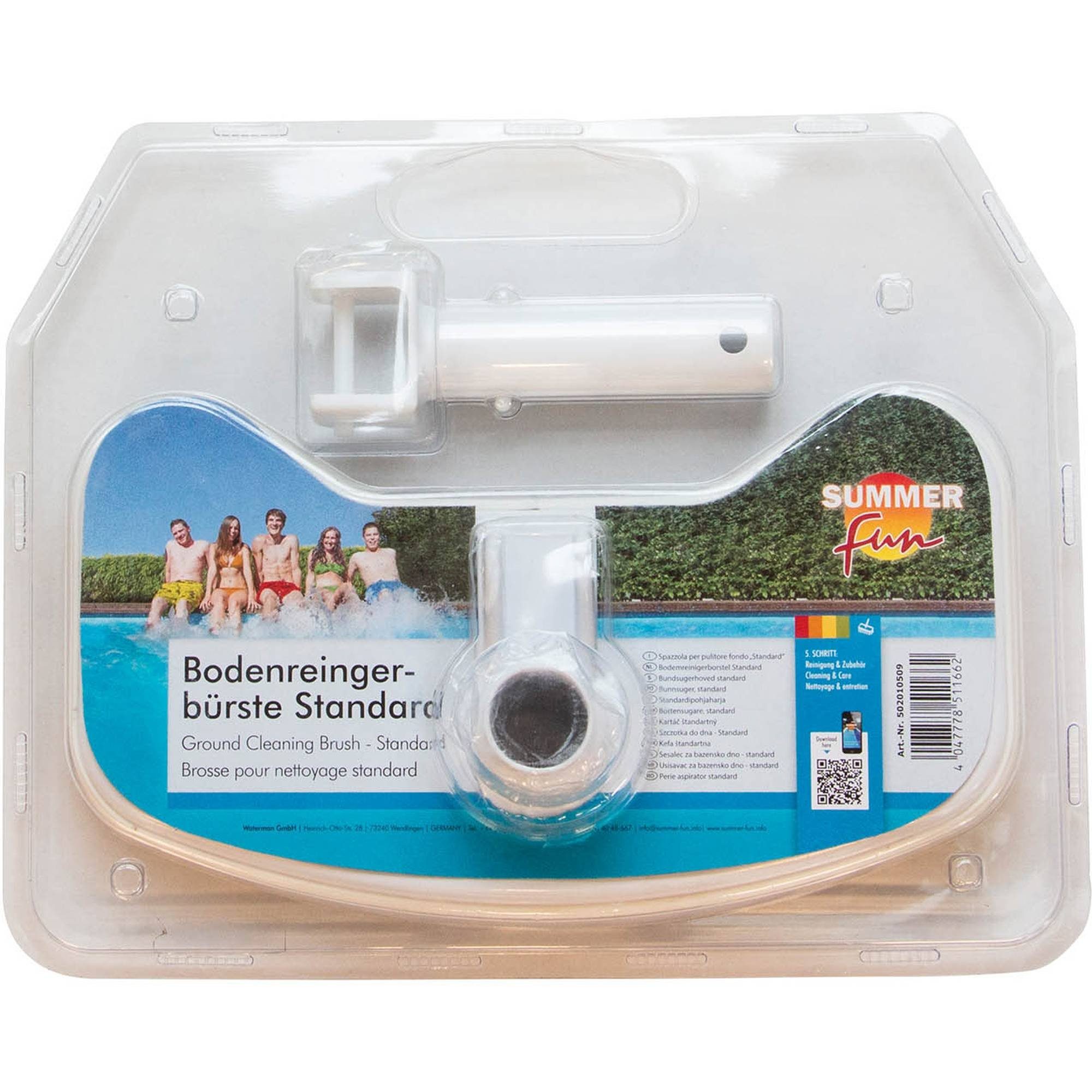 SUMMER FUN Poolbürste Bodenreinigerbürste Standard, Boden, (1-tlg)