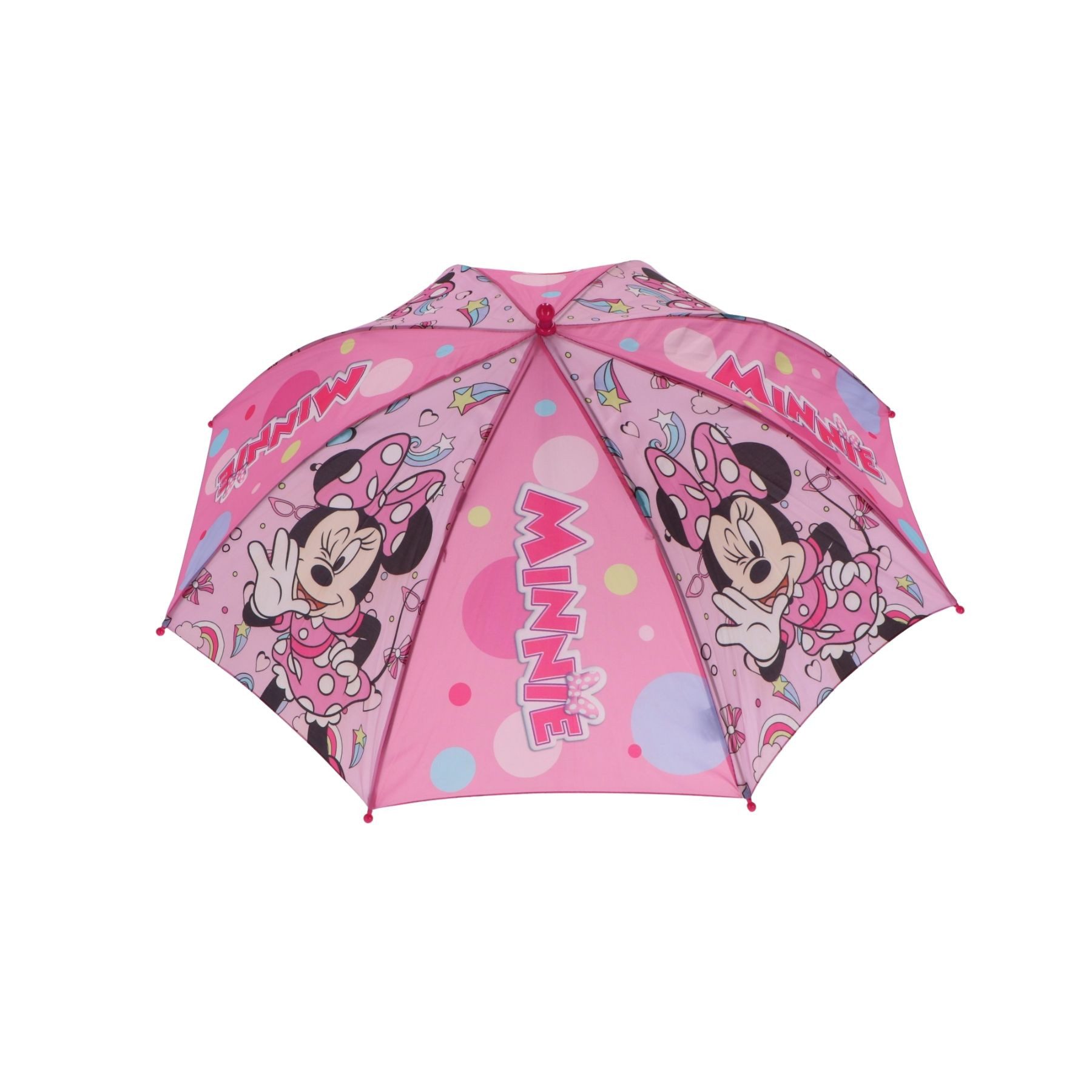 Disney Minnie Mouse Stockregenschirm Regenschirm Ø 78 cm für kleinen Regenzauber