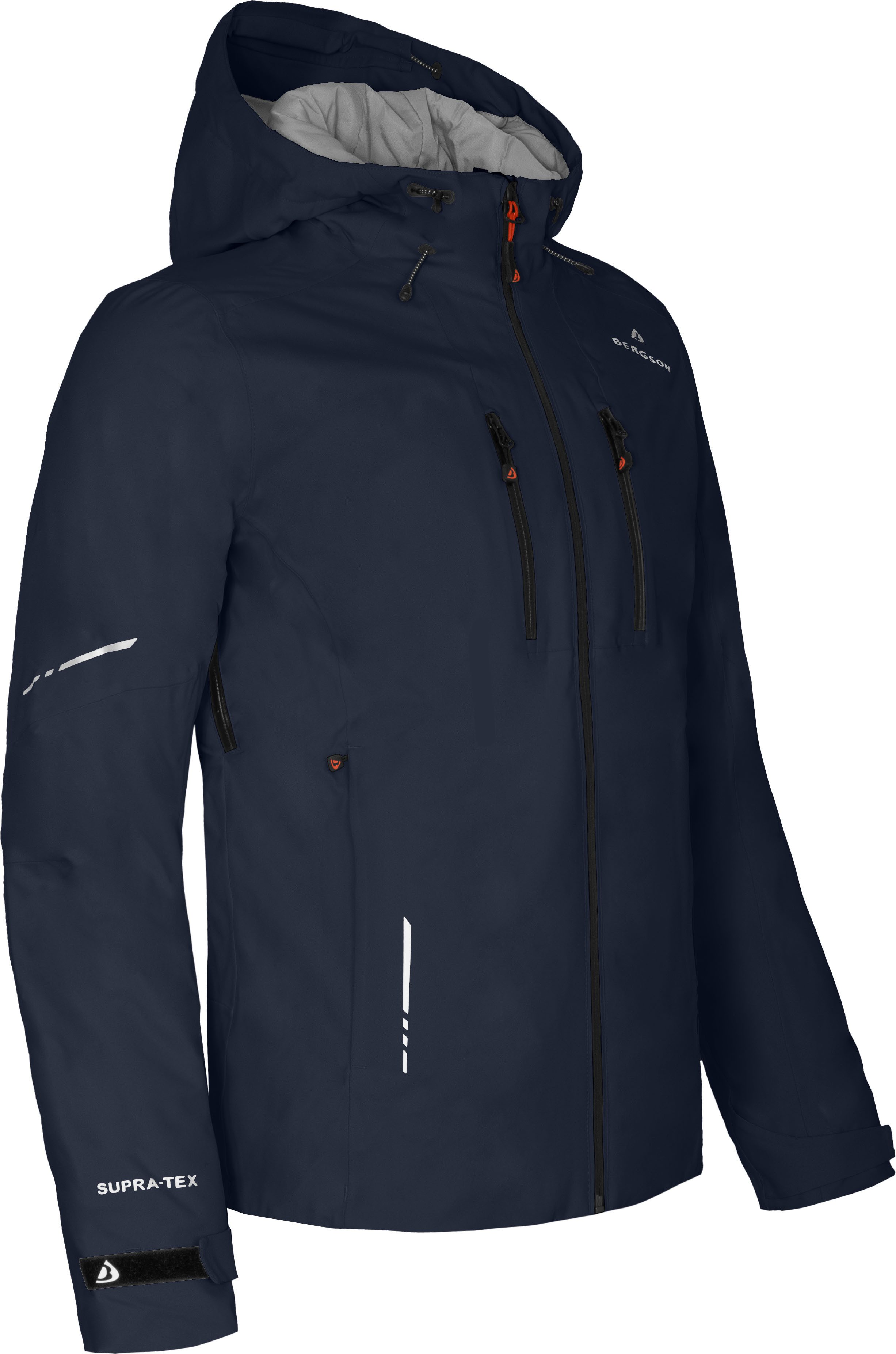 Bergson Regenjacke SKIEN THERMO Herren Regenjacke, leicht wattiert, recycel günstig online kaufen