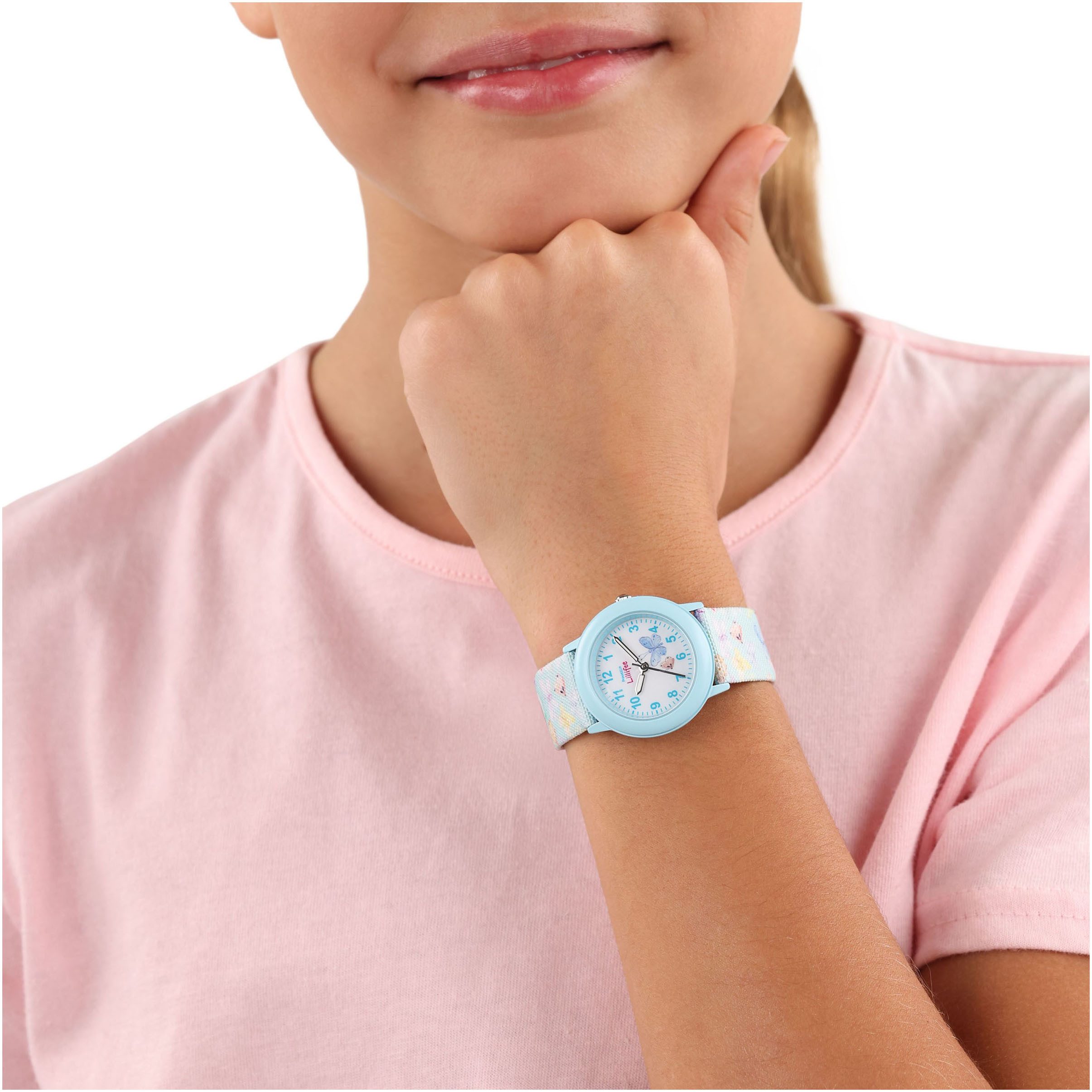 Prinzessin Lillifee Quarzuhr 2037732, Armbanduhr, Kinderuhr, Mädchenuhr, ideal auch als Geschenk