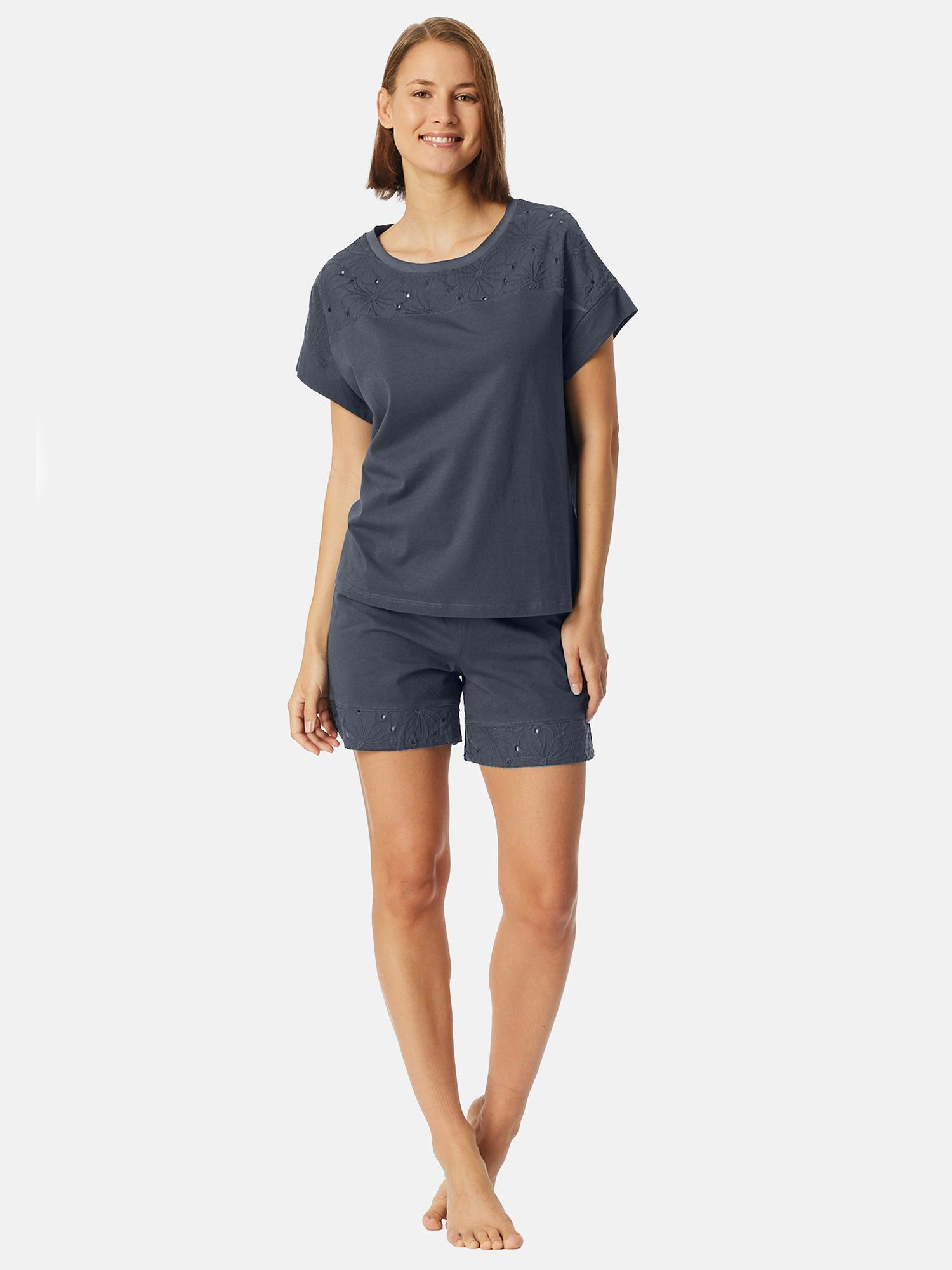 Schiesser Shorty Casual Nightwear (2 tlg) günstig online kaufen