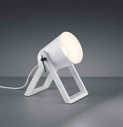 TRIO Leuchten Schreibtischlampe »Marc«, Tischleuchte mit originellem Design /Lichtkegel frei positionierbar /Leuchtmittel wechselbar