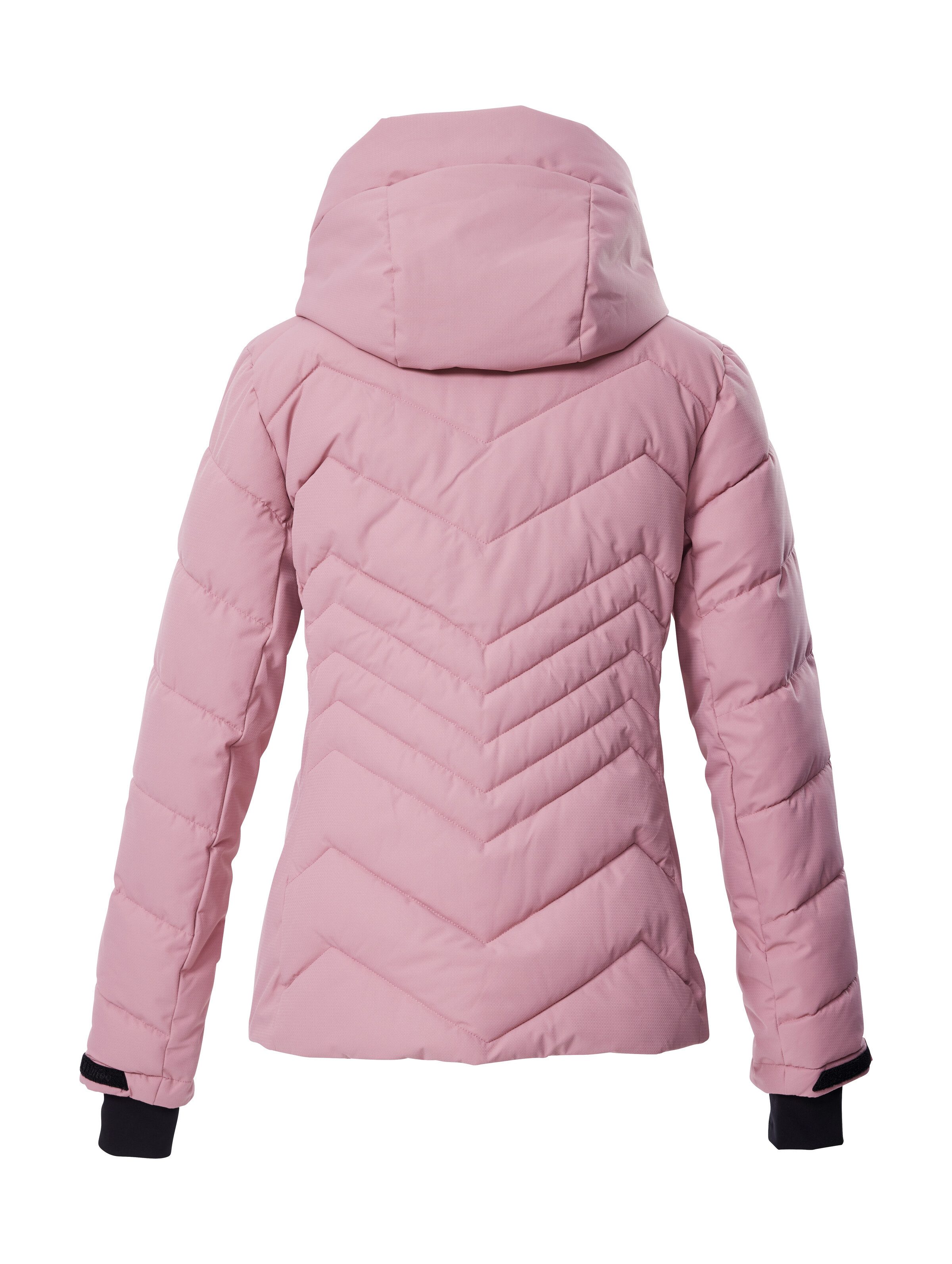 Killtec Skijacke KSW 31 WMN SKI QLTD JCKT Winddichte, wasserabweisende Skijacke mit Daunenoptik und Schneefang
