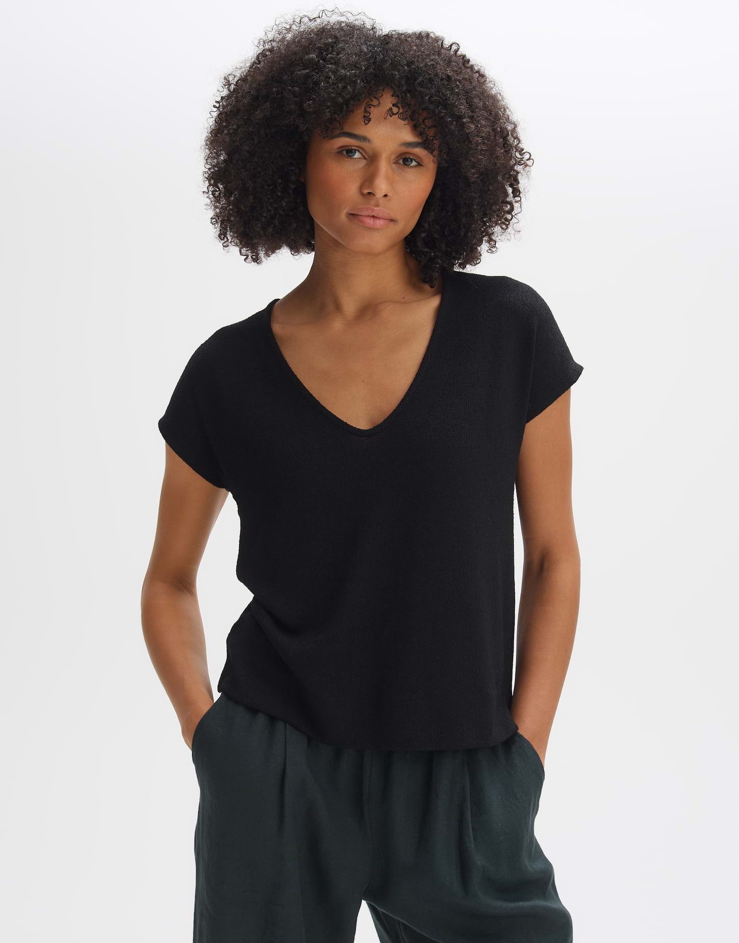 OPUS Kurzarmshirt Shirt SIRUKUS Boxy Fit günstig online kaufen