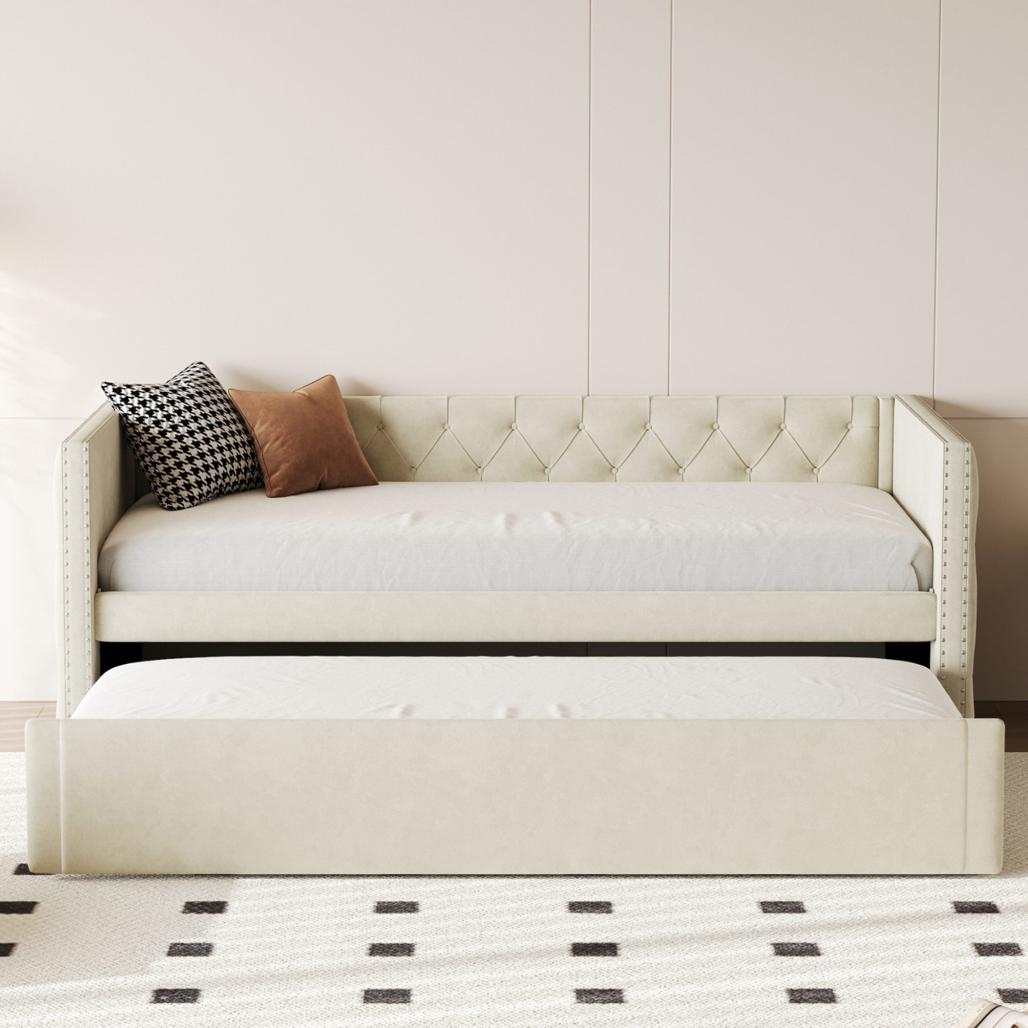 Flieks Daybett, Tagesbett Schlafsofa mit Unterbett günstig online kaufen