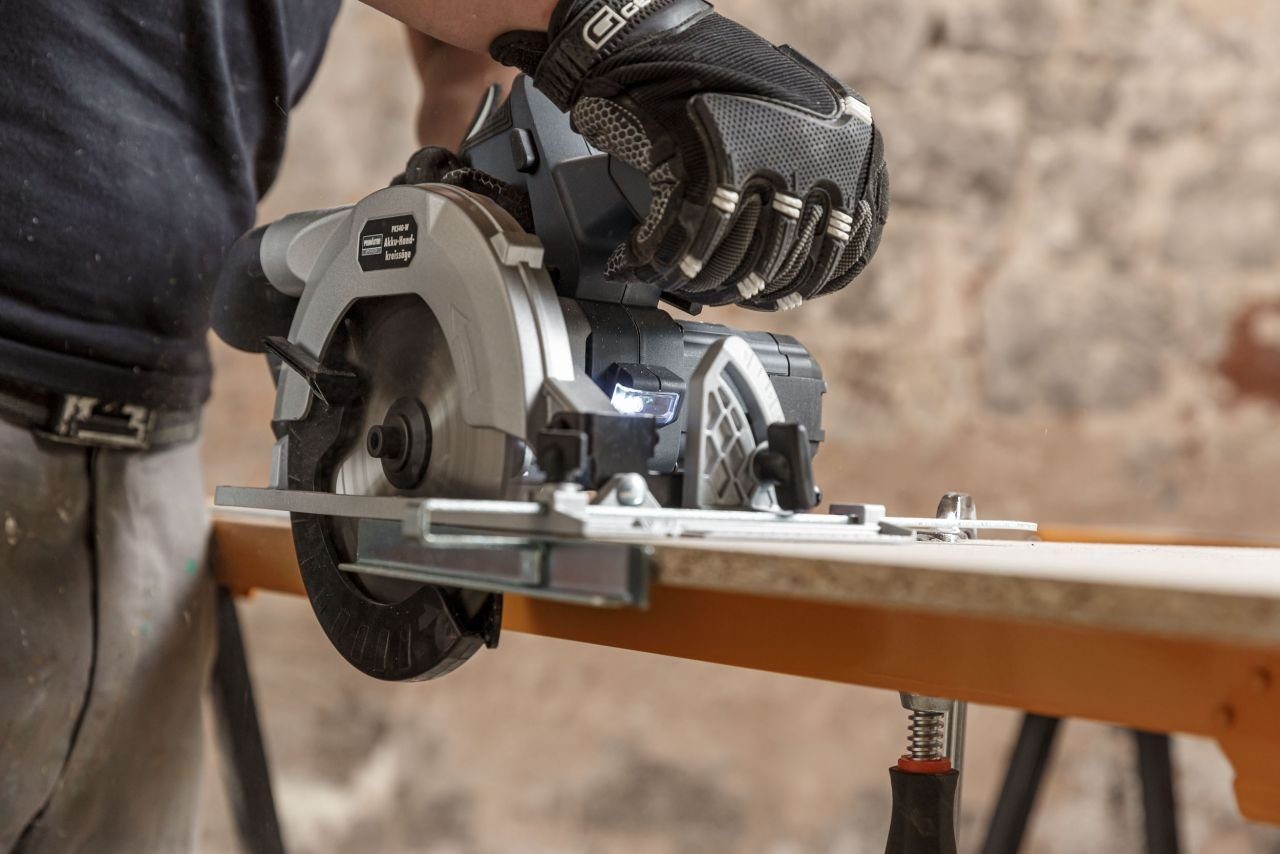 Primaster Akku-Handkreissäge Primaster Pro Akku-Handkreissäge HKS40 40 V Solo