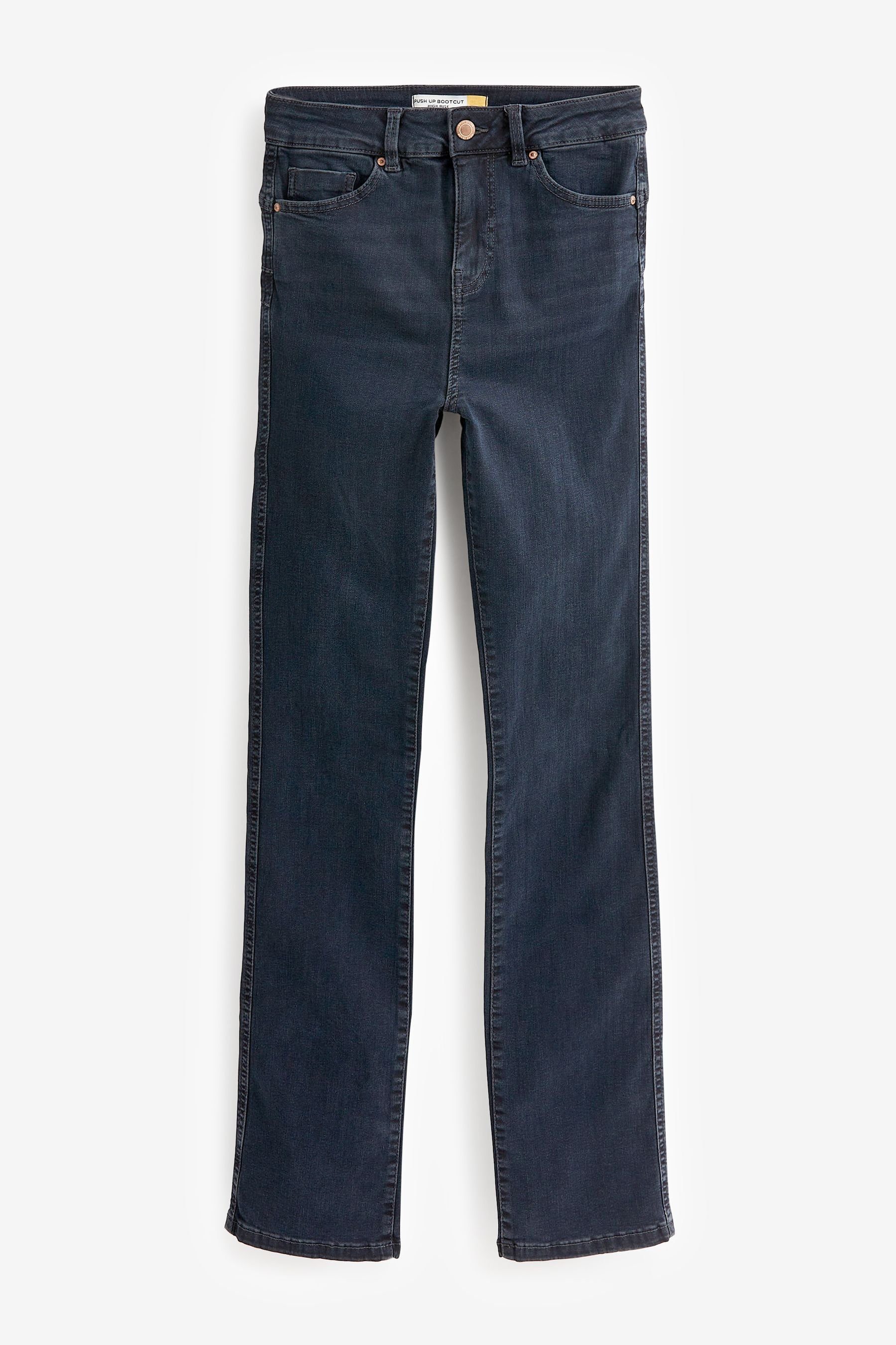Next Push-up-Jeans Push-up Bootcut-Jeans (1-tlg) Inky Blue
