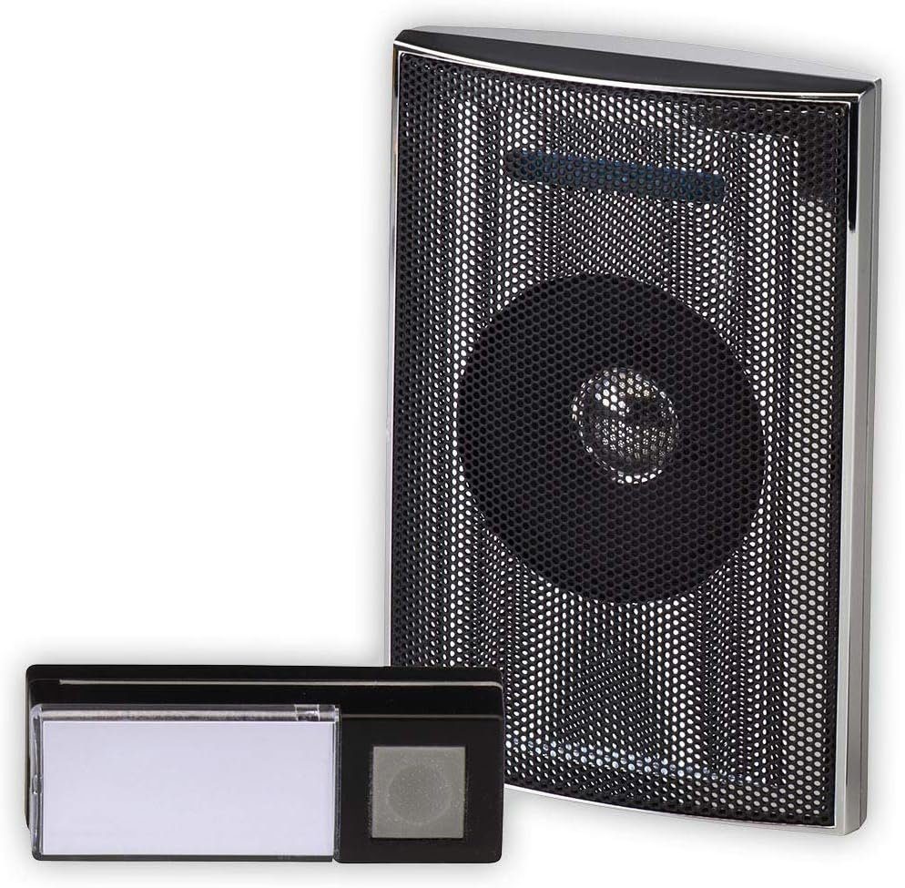 Funk-Türgong Heidemann Funkgong-Set Music Box HX Reichweite 200 m optisches