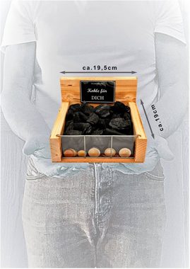 Eiserne Reserve® Geschenkbox Kohle für DICH - Kohle Geschenk - Geldgeschenke Verpackung