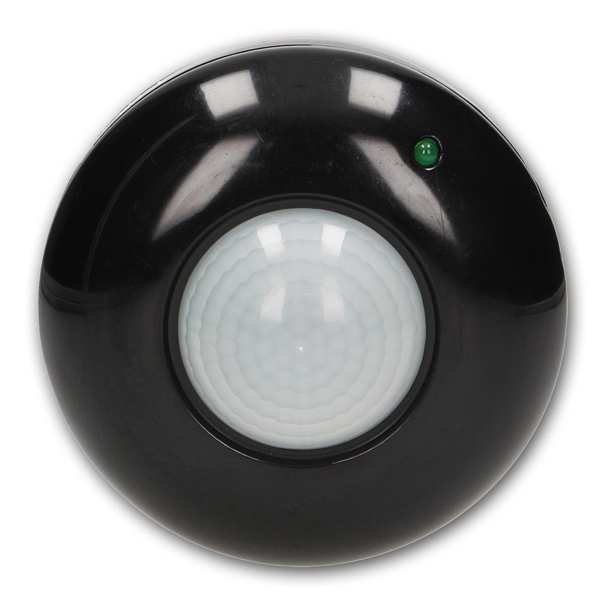 Orno Bewegungsmelder Decken-Bewegungsmelder 360°, schwarz, LED-geeignet
