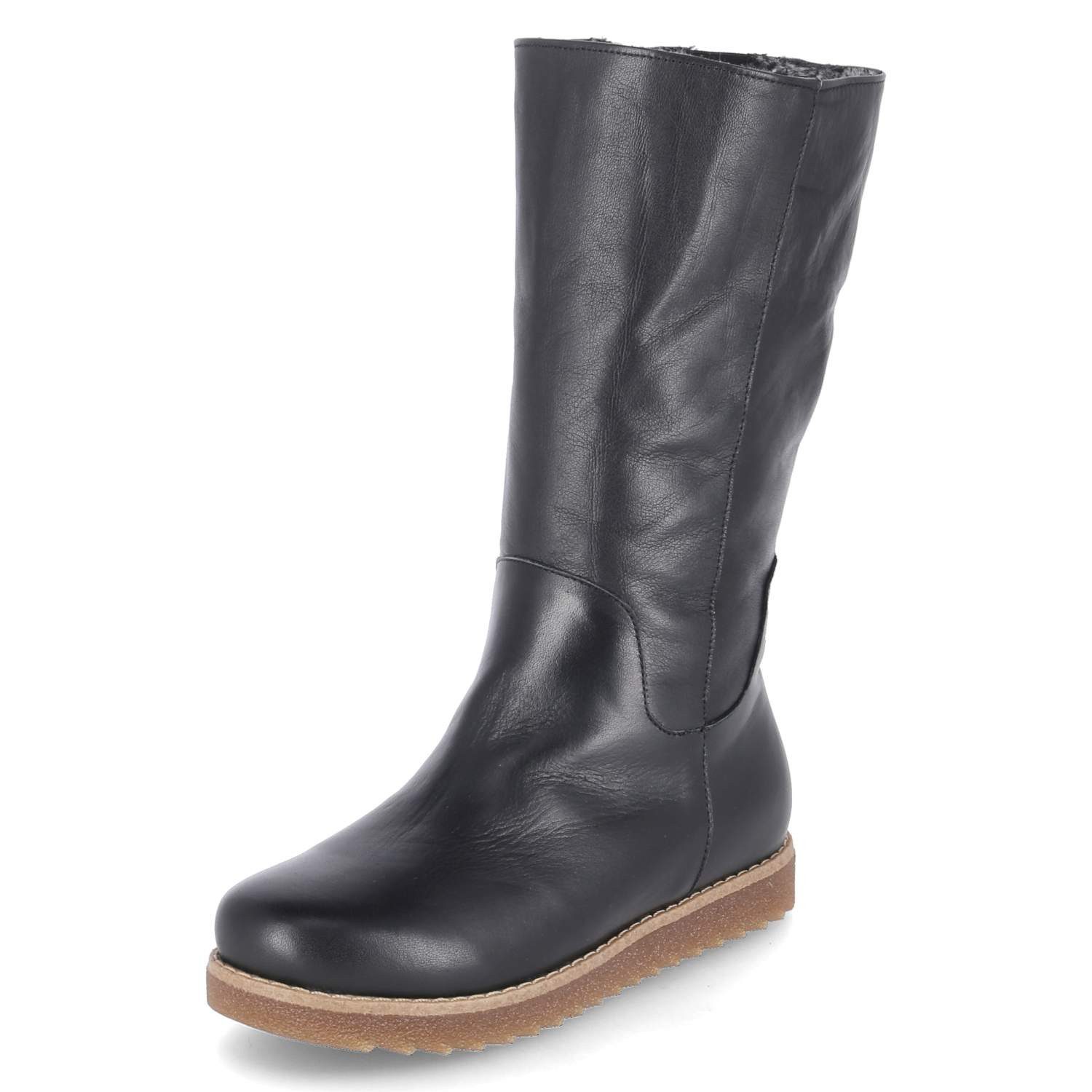 Andrea Conti Andrea Conti 0060203/002 Damen Glattleder schwarz Winterstiefe günstig online kaufen