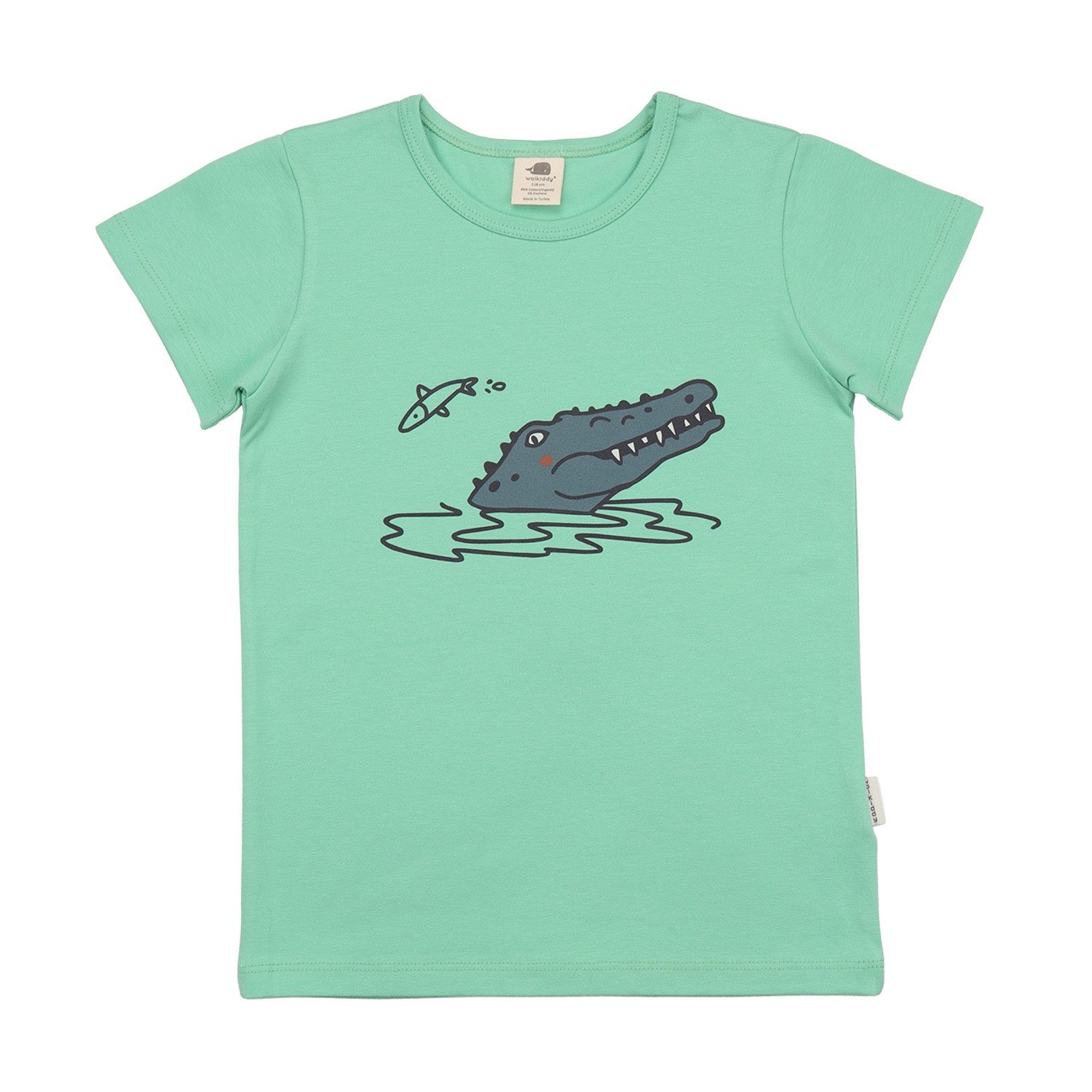 T-Shirt T-Shirt mit Krokodildruck aus Bio-Baumwolle für Kinder