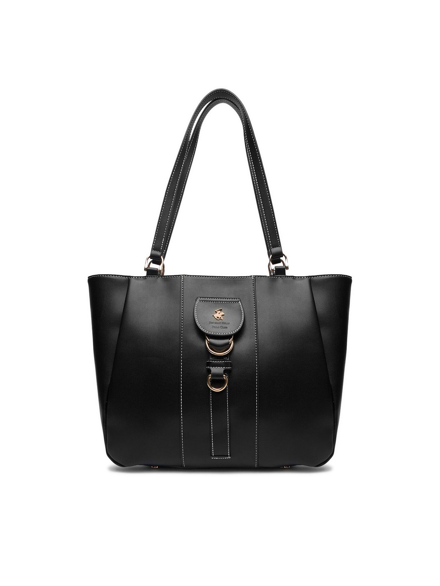 BEVERLY HILLS POLO CLUB Handtasche Beverly Hills Polo Club Damenhandtasche Schwarz BEVERLY HILLS POLO CLU
