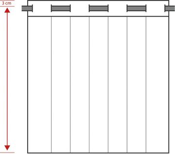 Vorhang Libre-ECO, Neutex for you!, Ösen (1 St), halbtransparent, Jacquard, Эко-товар, Breite 142 cm, nach Maß