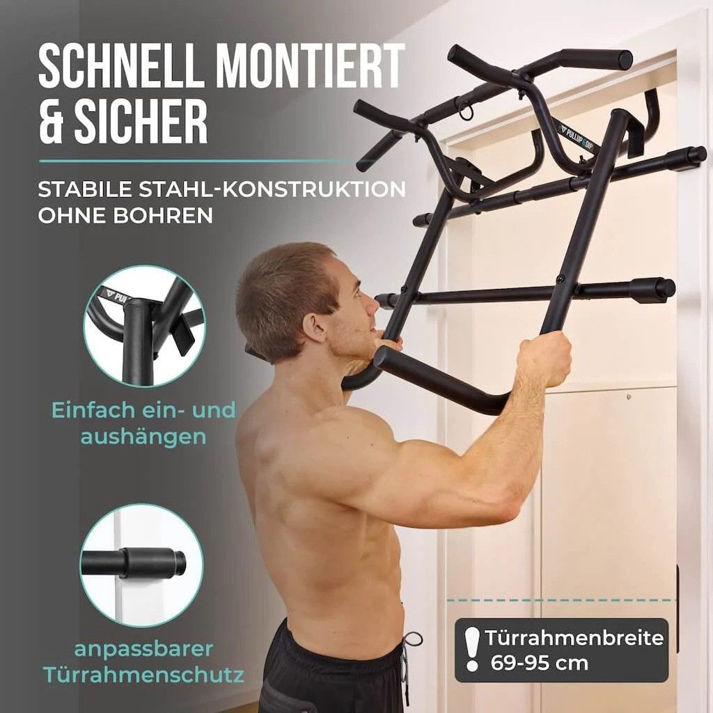 Pullup & Dip Klimmzugstange Tür Klimmzugstange Dip Station