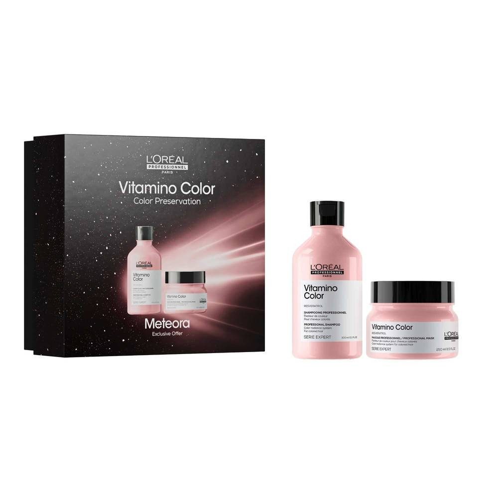 L'ORÉAL PROFESSIONNEL PARIS Haarpflege-Set L'Oréal Professionnel Serie Expert Vitamino Color Set 2025, 2-tlg.