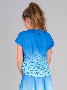 BIDI BADU Tennisshirt Colortwist für Mädchen in blau