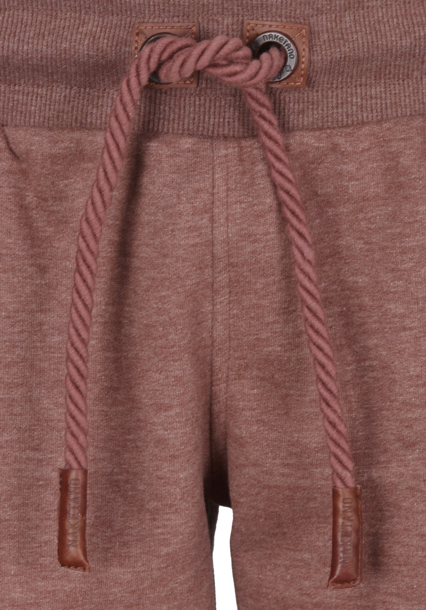 naketano Sweathose Jogginghose Damen Baumwolle, Kordelzug, Eingrifftaschen, casual (Spar-Set, Deine Schwester) Sweatpants, weiche Sweatware, Tunnelzug mit Kordel, Loungewear