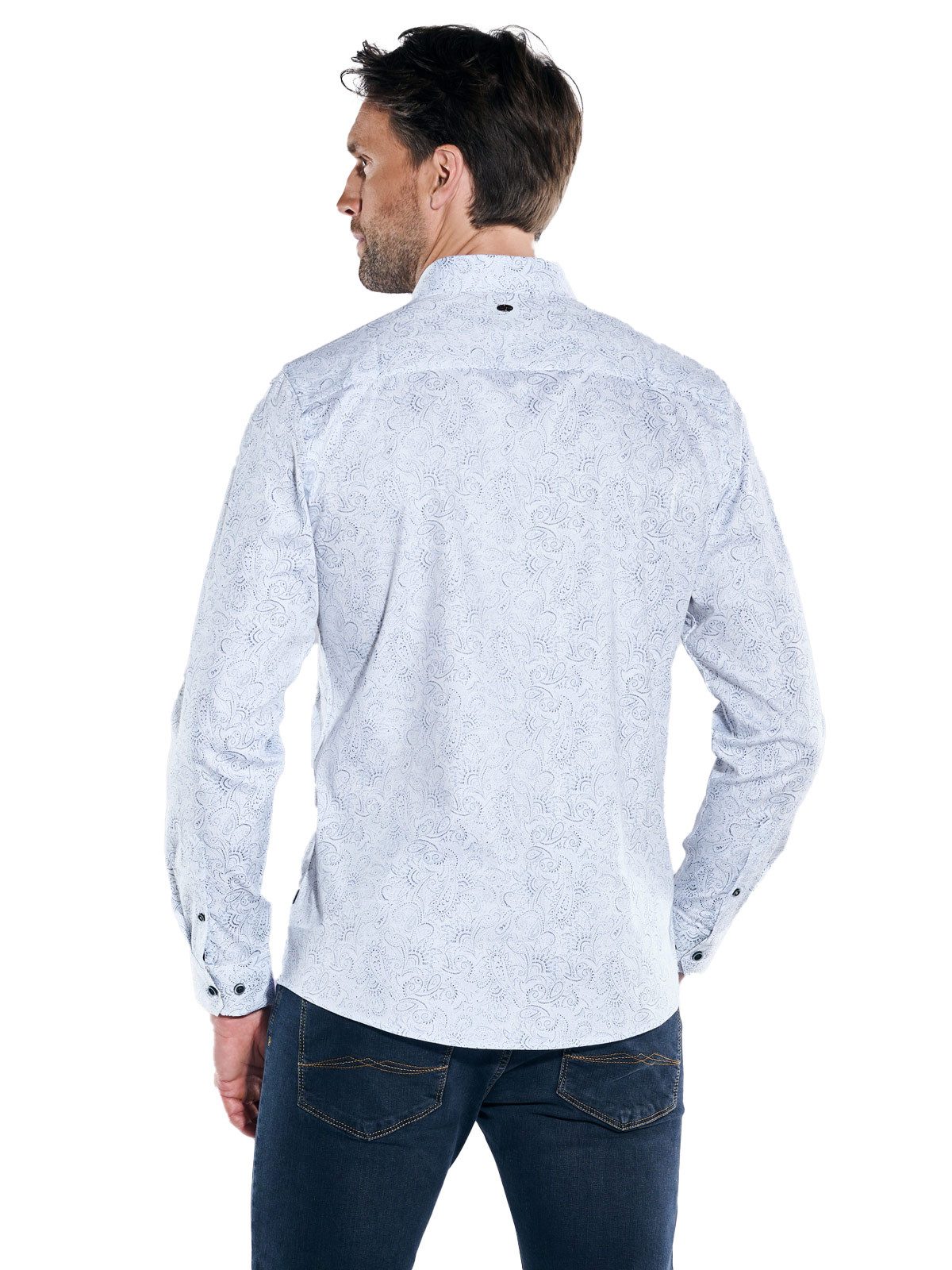 Engbers Langarmhemd engbers Herren Langarm-Hemd "My Favorite", Hellblau günstig online kaufen