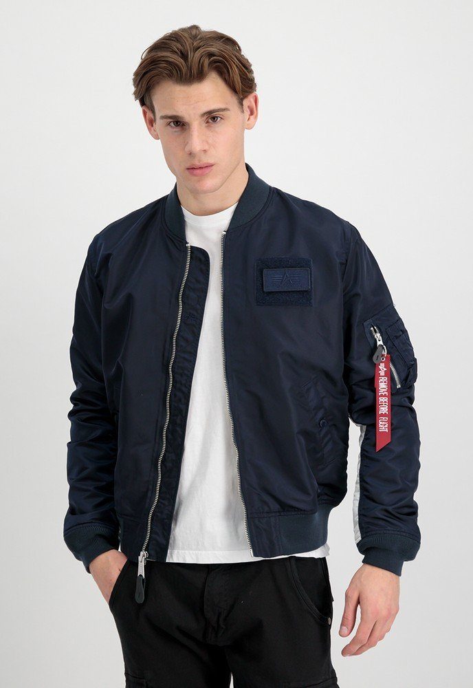 Alpha Industries Kurzjacke Ma-1 Tt Custom rep.blue