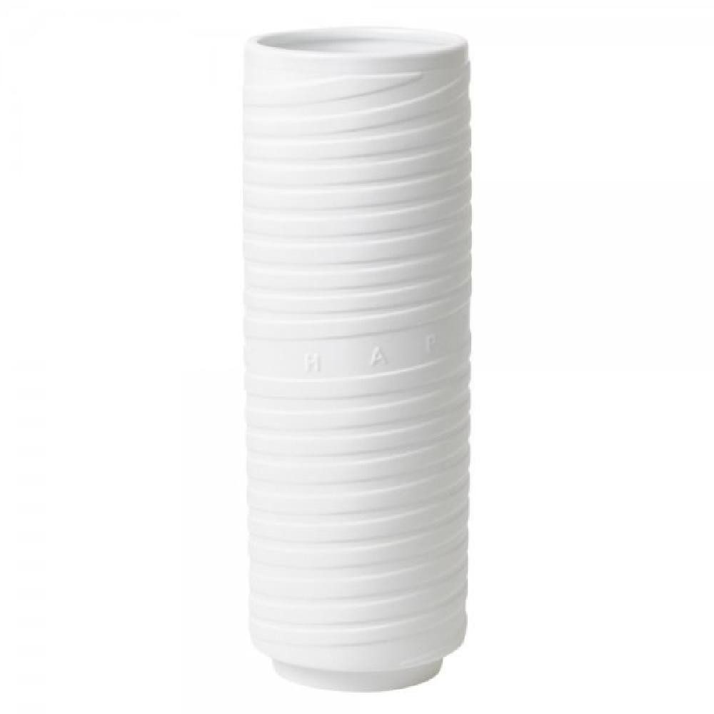 Räder Dekovase Design Vase Einklang Happiness Weiß (29,5cm)