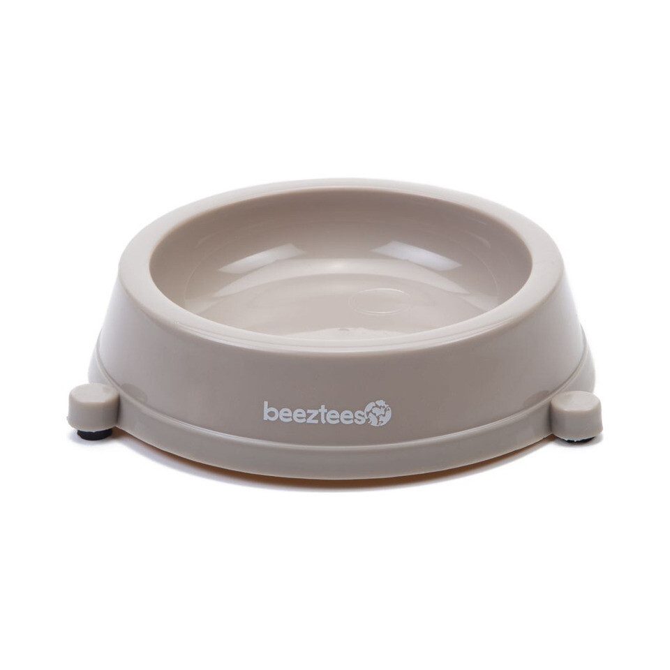 Futternapf Katzennapf Anti-Rutsch beige