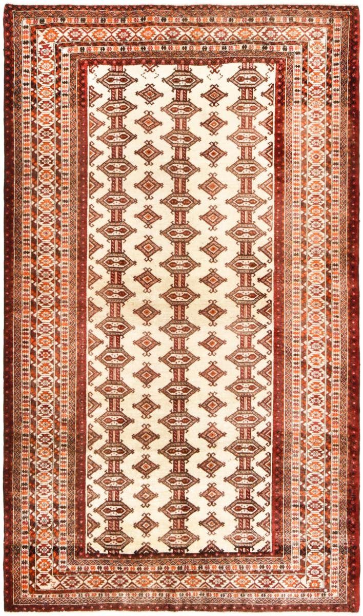 Orientteppich Turkaman 122x205 Handgeknüpfter Orientteppich / Perserteppich, Nain Trading, rechteckig, Höhe: 6 mm
