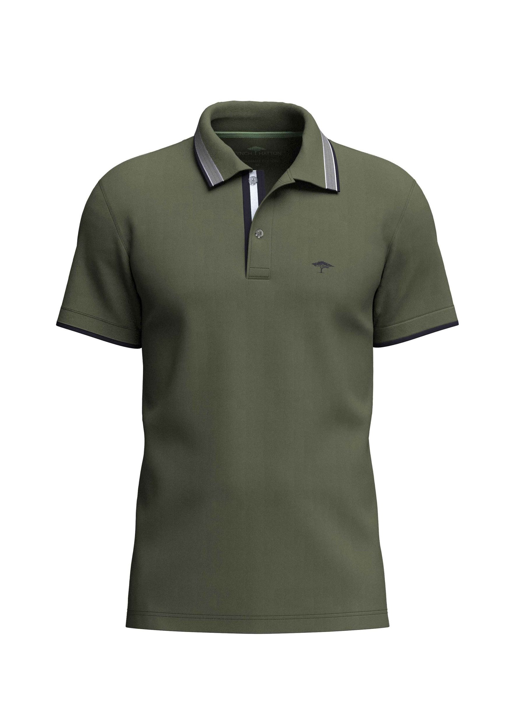 FYNCH-HATTON Poloshirt Polo, contrast tipping dusty günstig online kaufen