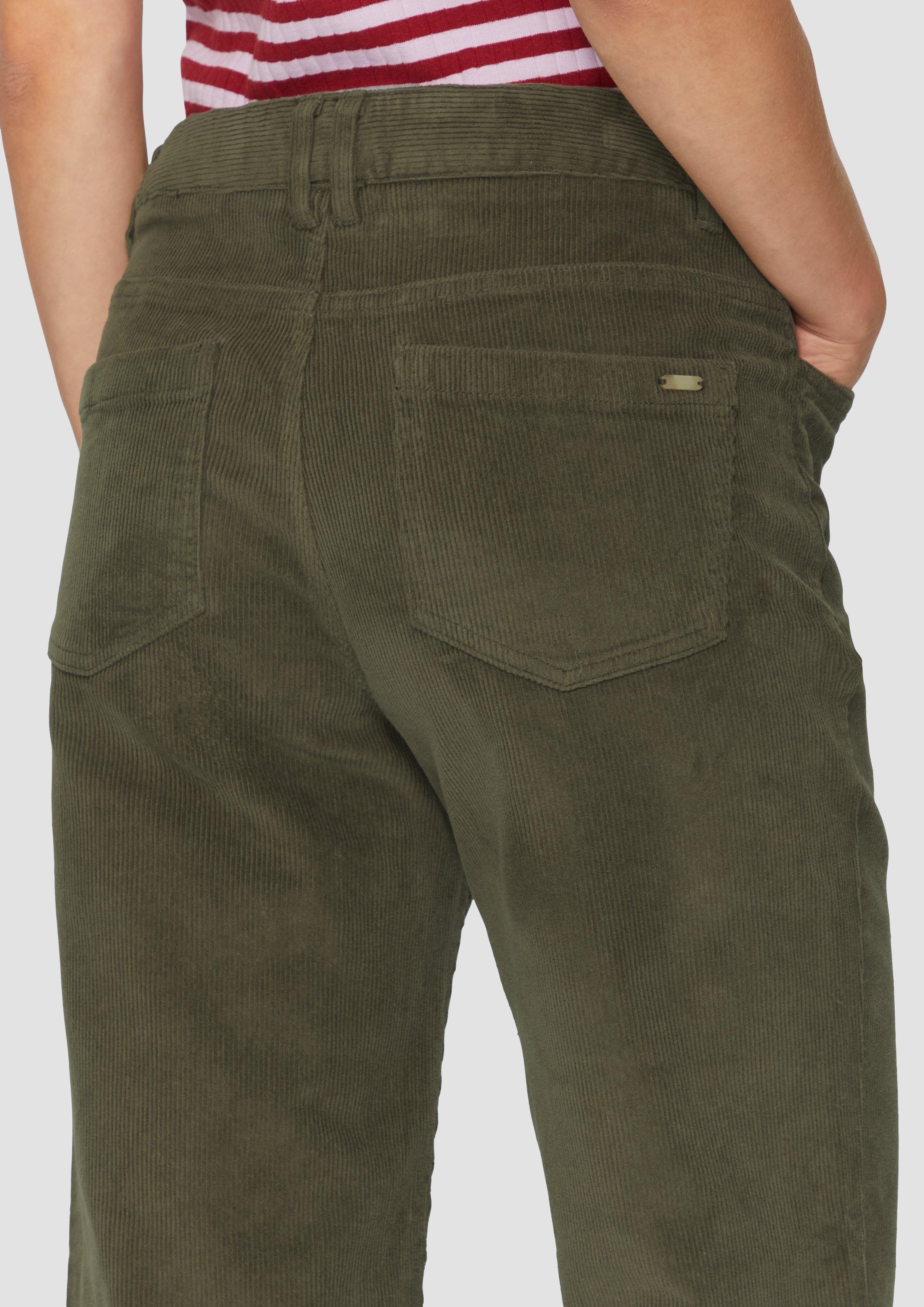 s.Oliver 3/4-Hose Elastische Culotte aus Cord günstig online kaufen