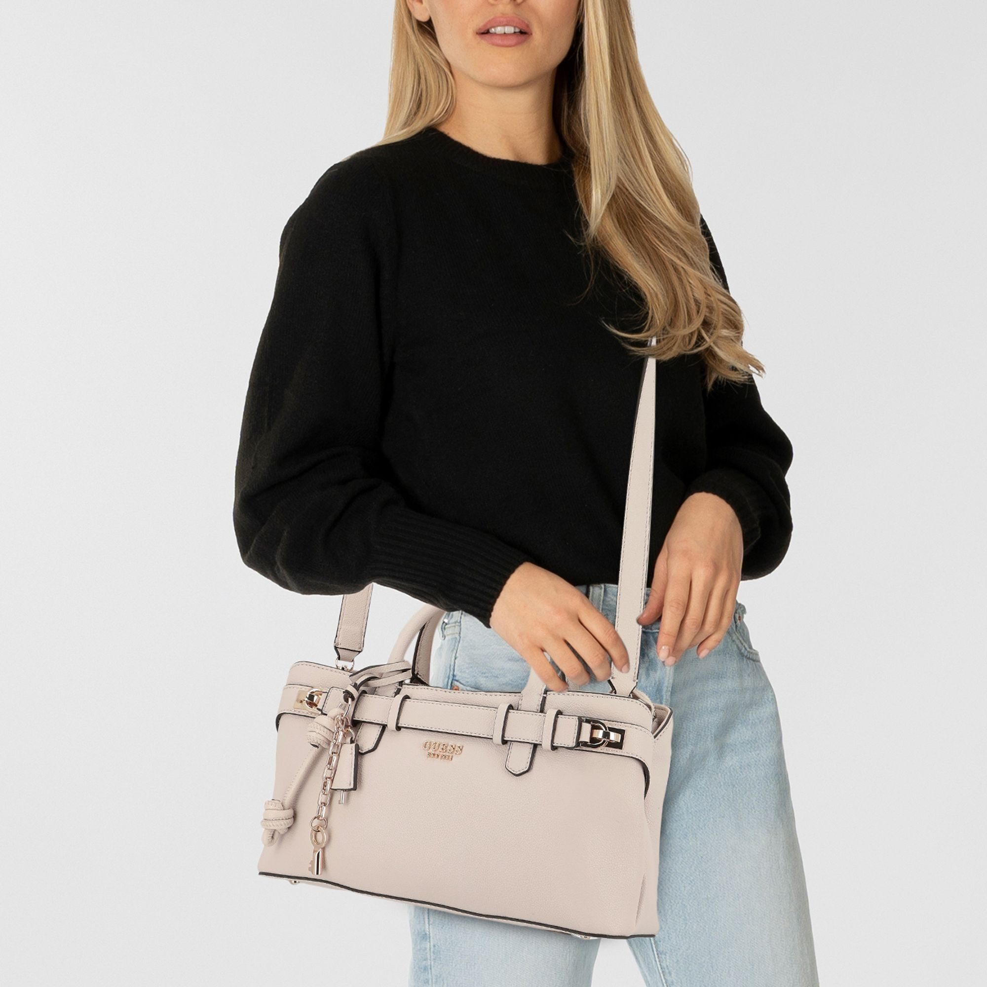 Guess Henkeltasche Gregoria, Polyurethan