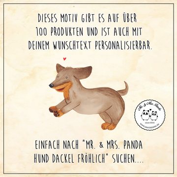 Mr. & Mrs. Panda Aufbewahrungsdose Hund Dackel - Hundeglück - Geschenk, Vierbeiner, Dachshund, Tierliebh (1 St), Besonders glänzend