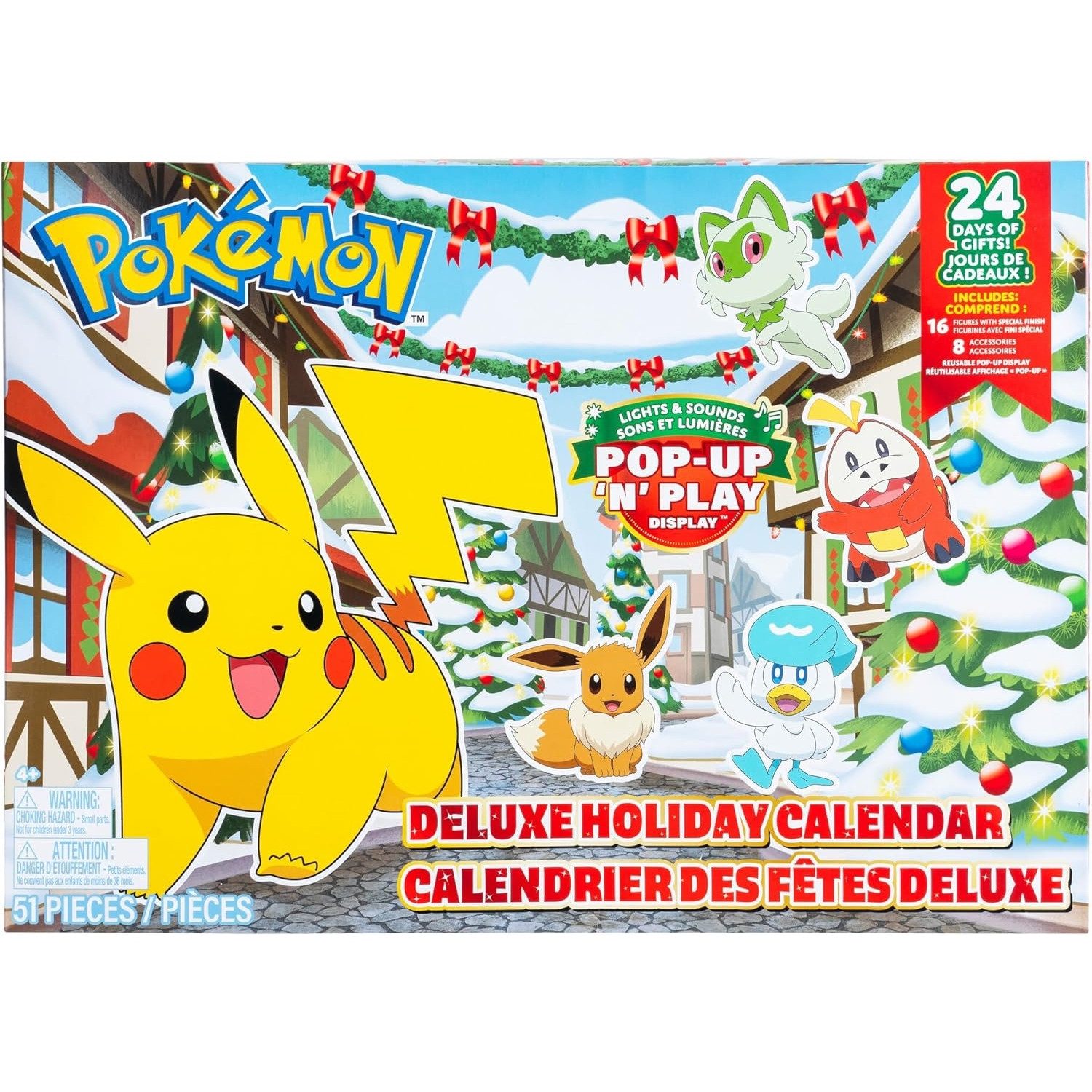 Jazwares Spielzeug-Adventskalender PKW3624 Pokemon Deluxe Adventskalender günstig online kaufen