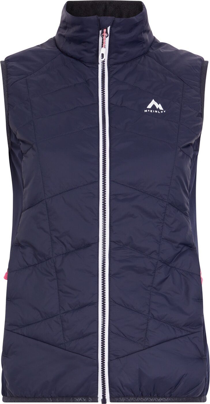 Funktionsweste Da.-Weste Sansa HYB VST W NAVY/RED WINE