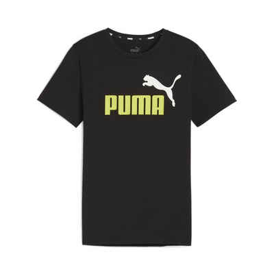 PUMA Trainingsshirt Essentials+ Two-Tone Logo T-Shirt Jugendliche